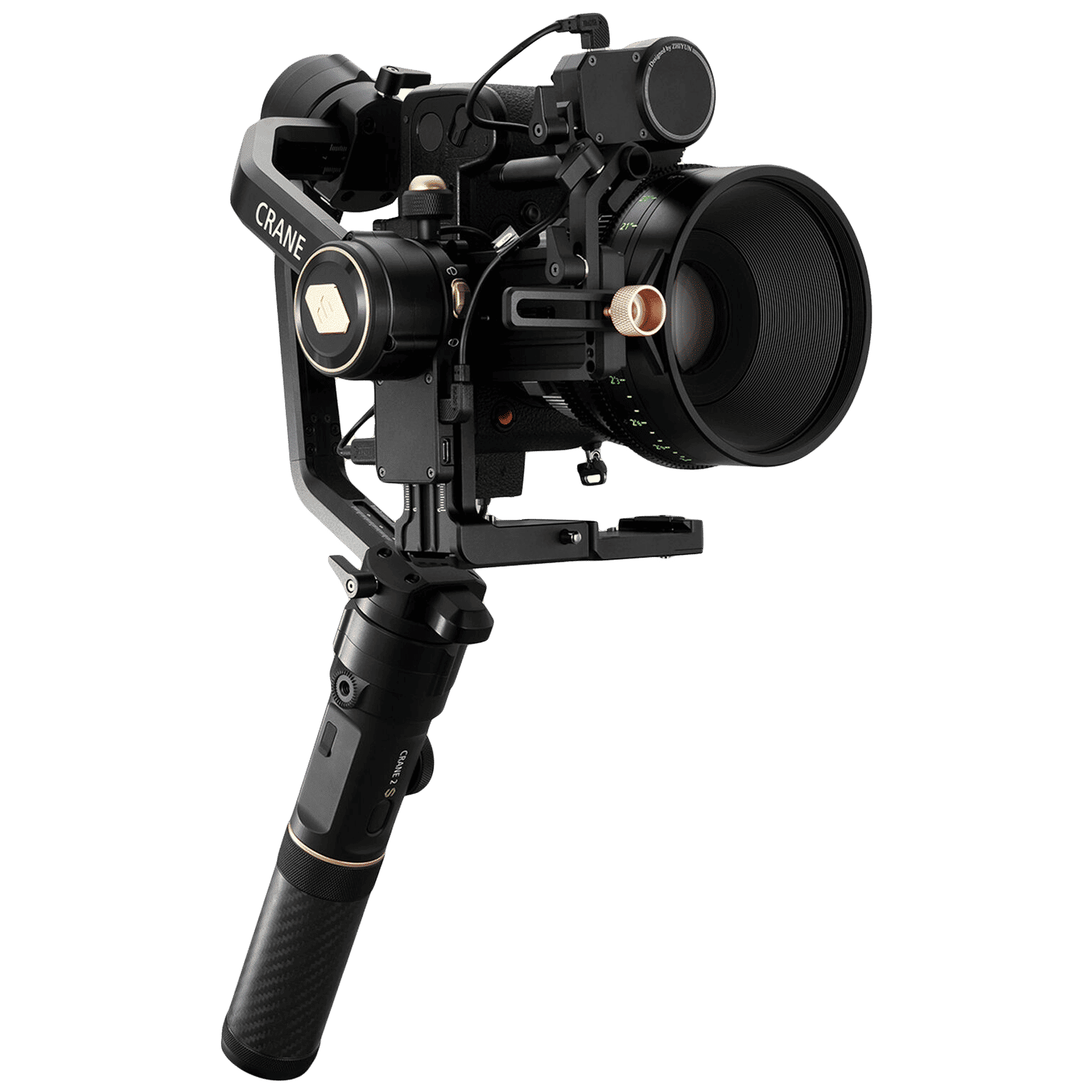 Zhiyun Crane 2S 3-Axis Gimble for Camera (Digital Focus Control, Black) Zhiyun Crane 2S 3-Axis Gimble for Camera (Digital Focus Control, Black)_12