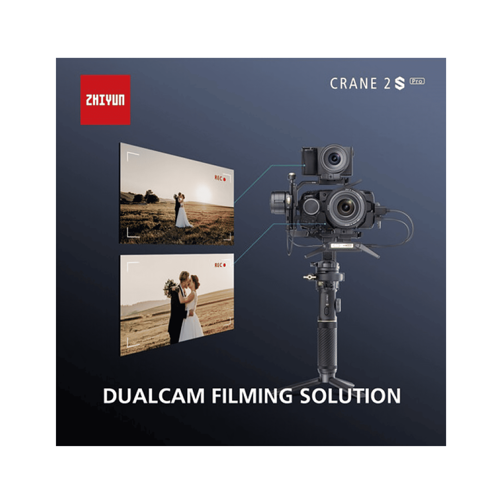 Zhiyun Crane 2S Pro 3-Axis Gimble for Camera (360 Degree Pan Motion, Black) Zhiyun Crane 2S Pro 3-Axis Gimble for Camera (360 Degree Pan Motion, Black)_19