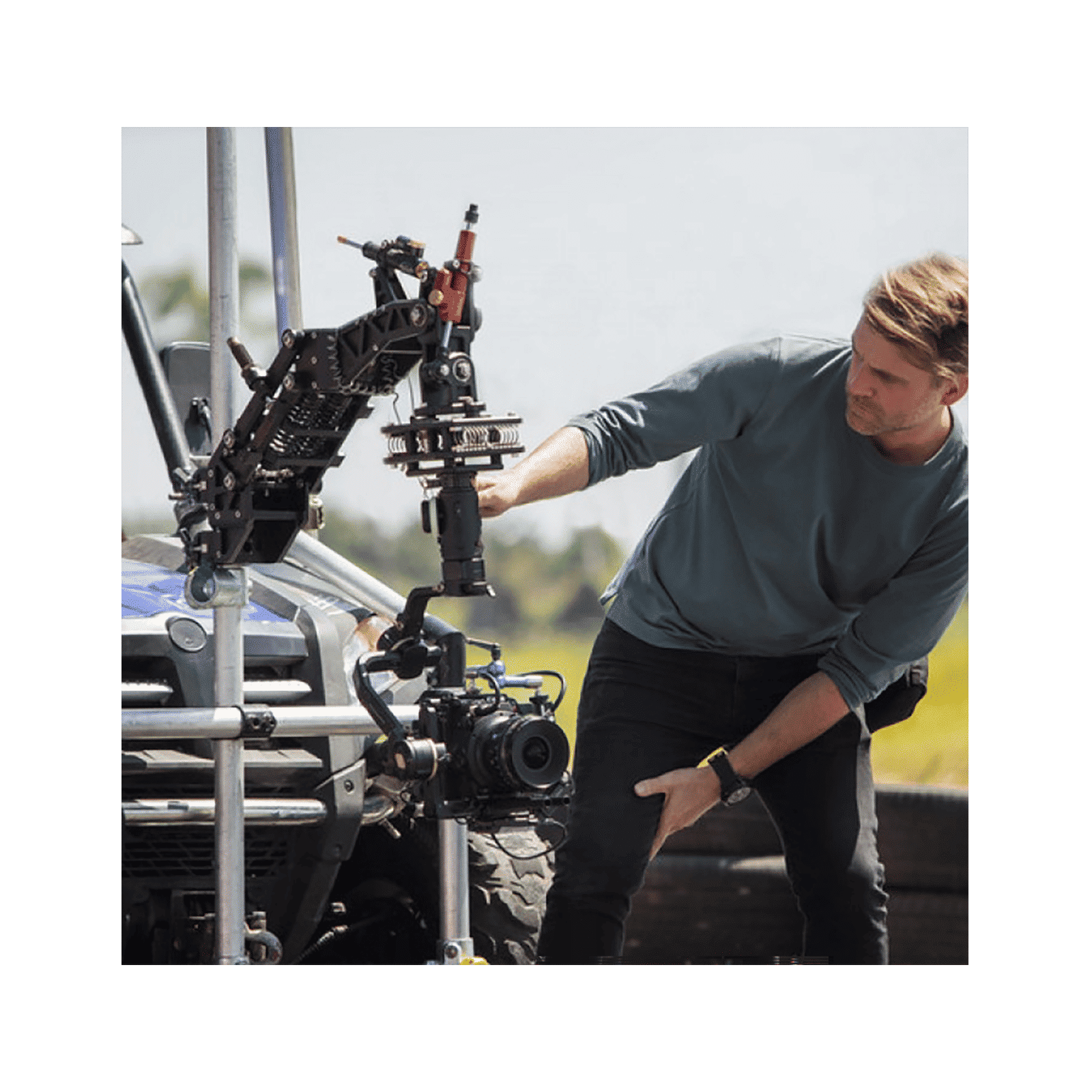 Zhiyun Crane 3S PRO 3-Axis Gimble for Camera (ViaTouch 2.0 Control System, Black)_16