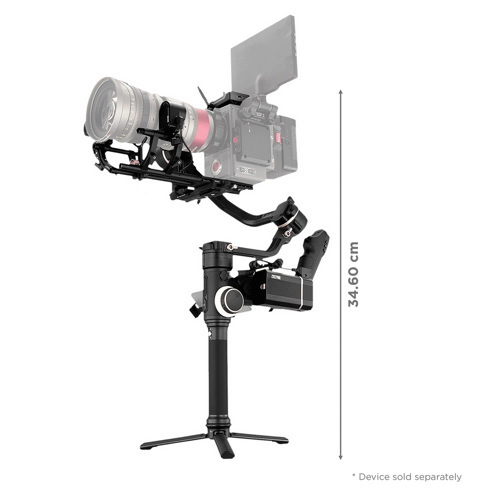 Zhiyun Crane 3S PRO 3-Axis Gimble for Camera (ViaTouch 2.0 Control System, Black)_3