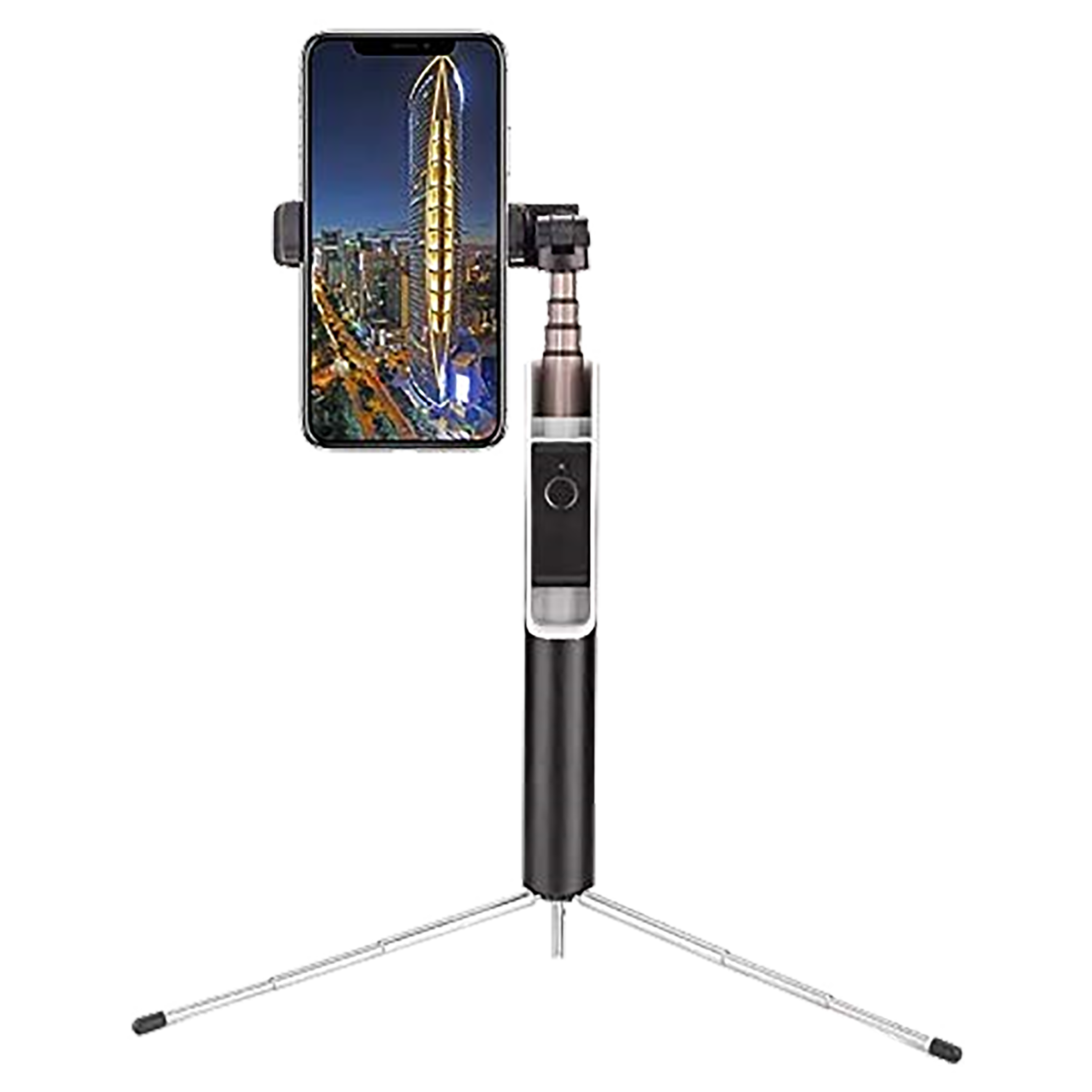 Dr. Vaku 66.80cm Adjustable Selfie Stick with Tripod for Mobile with Remote (2 in 1, Black)_9
