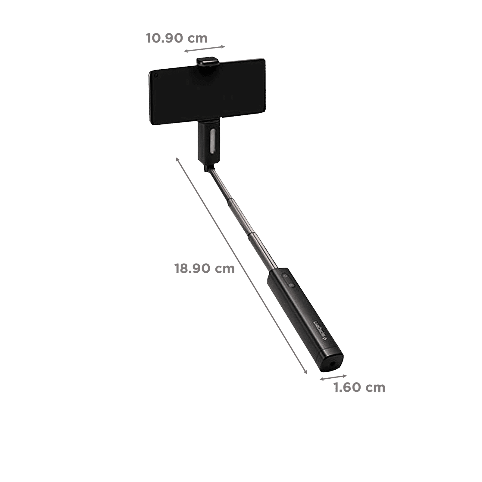 spigen S550W Selfie Stick (Bluetooth Wireless Technology, Midnight Black)_3