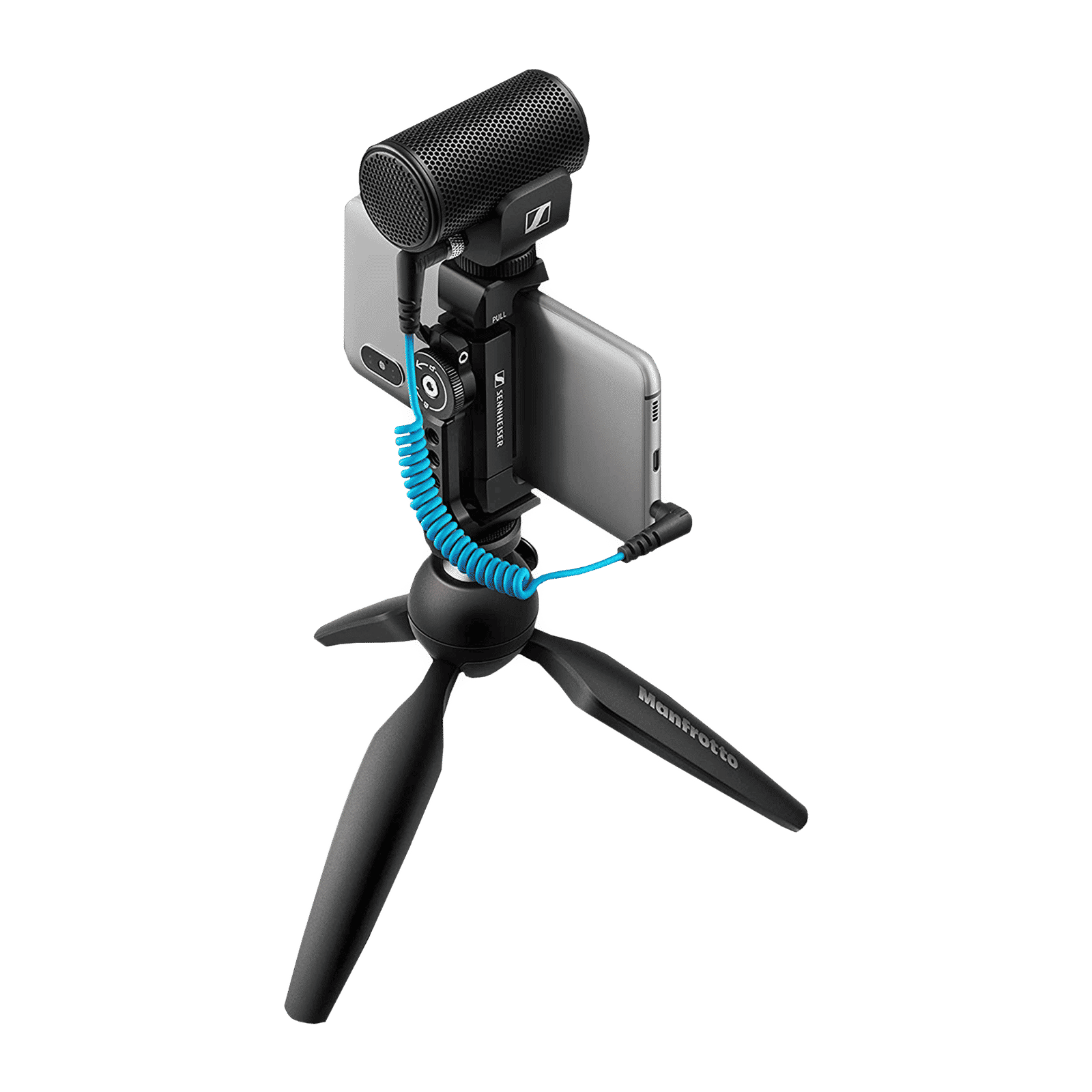 SENNHEISER MKE 200 22.5cm Adjustable Mini Tripod for Mobile and Camera with Mic (180 Degree Locking, Black)_5