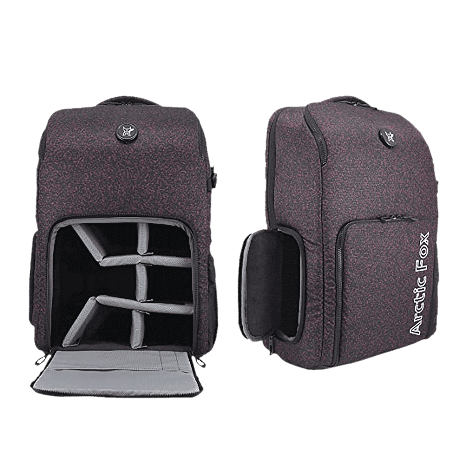 Arctic Fox Polaroid Water Repellent Backpack Camera Bag for DSLR (Tripod Holder, Fiery Red) Arctic Fox Polaroid Water Repellent Backpack Camera Bag for DSLR (Tripod Holder, Fiery Red)_7