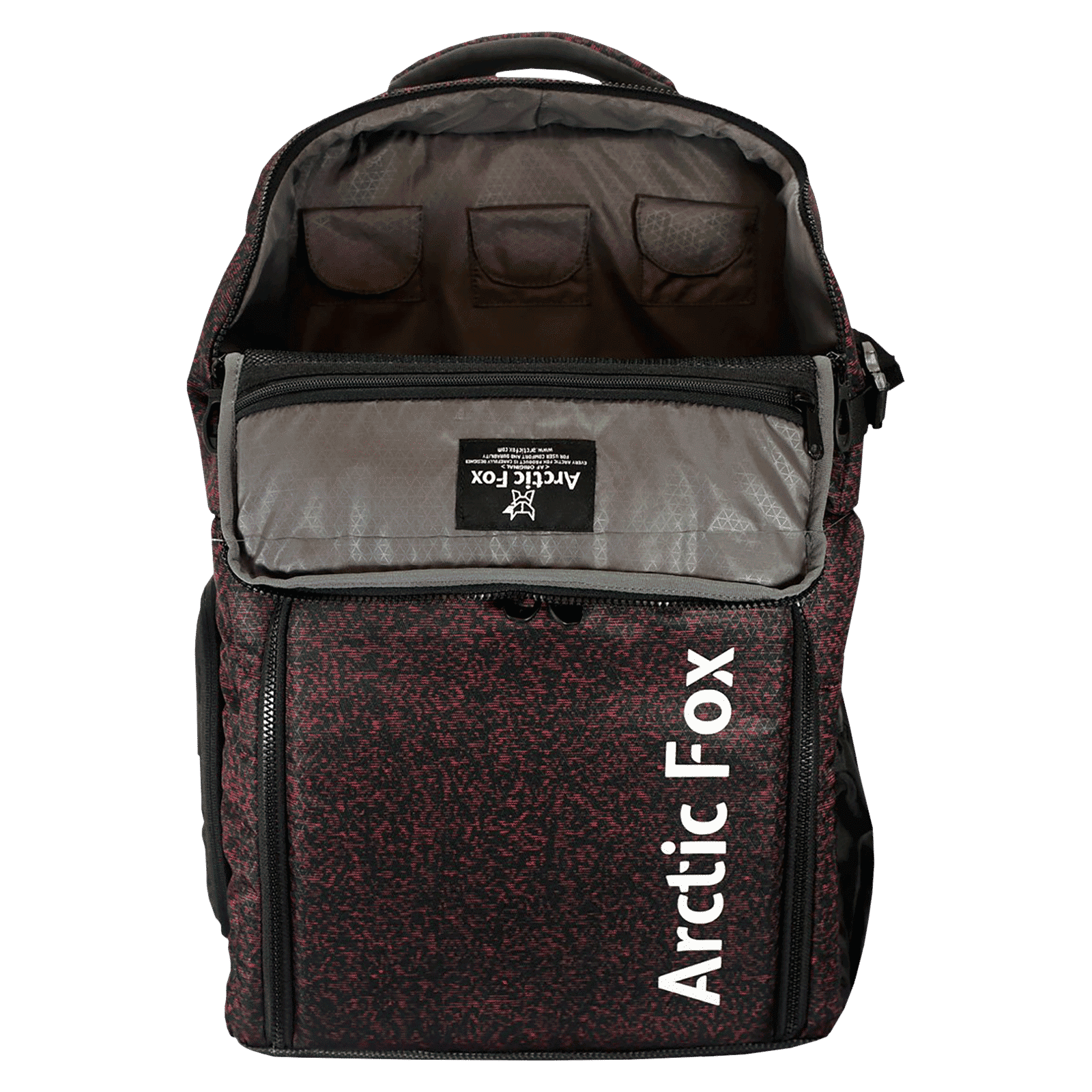 Arctic Fox Polaroid Water Repellent Backpack Camera Bag for DSLR (Tripod Holder, Fiery Red) Arctic Fox Polaroid Water Repellent Backpack Camera Bag for DSLR (Tripod Holder, Fiery Red)_11