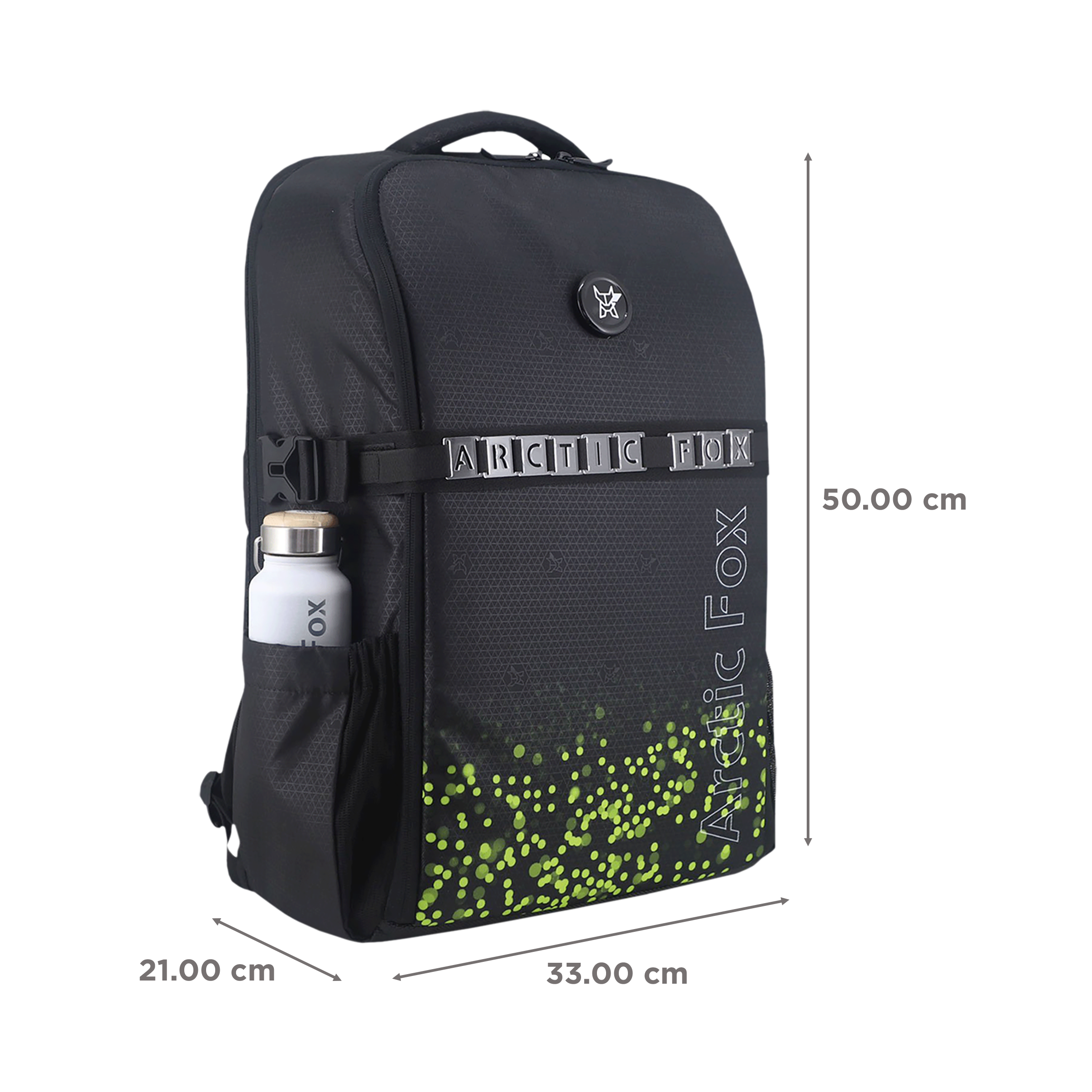 Arctic Fox Click Water Repellent Backpack Camera Bag for DSLR (Tripod Holder, Lime Popsicle)_3