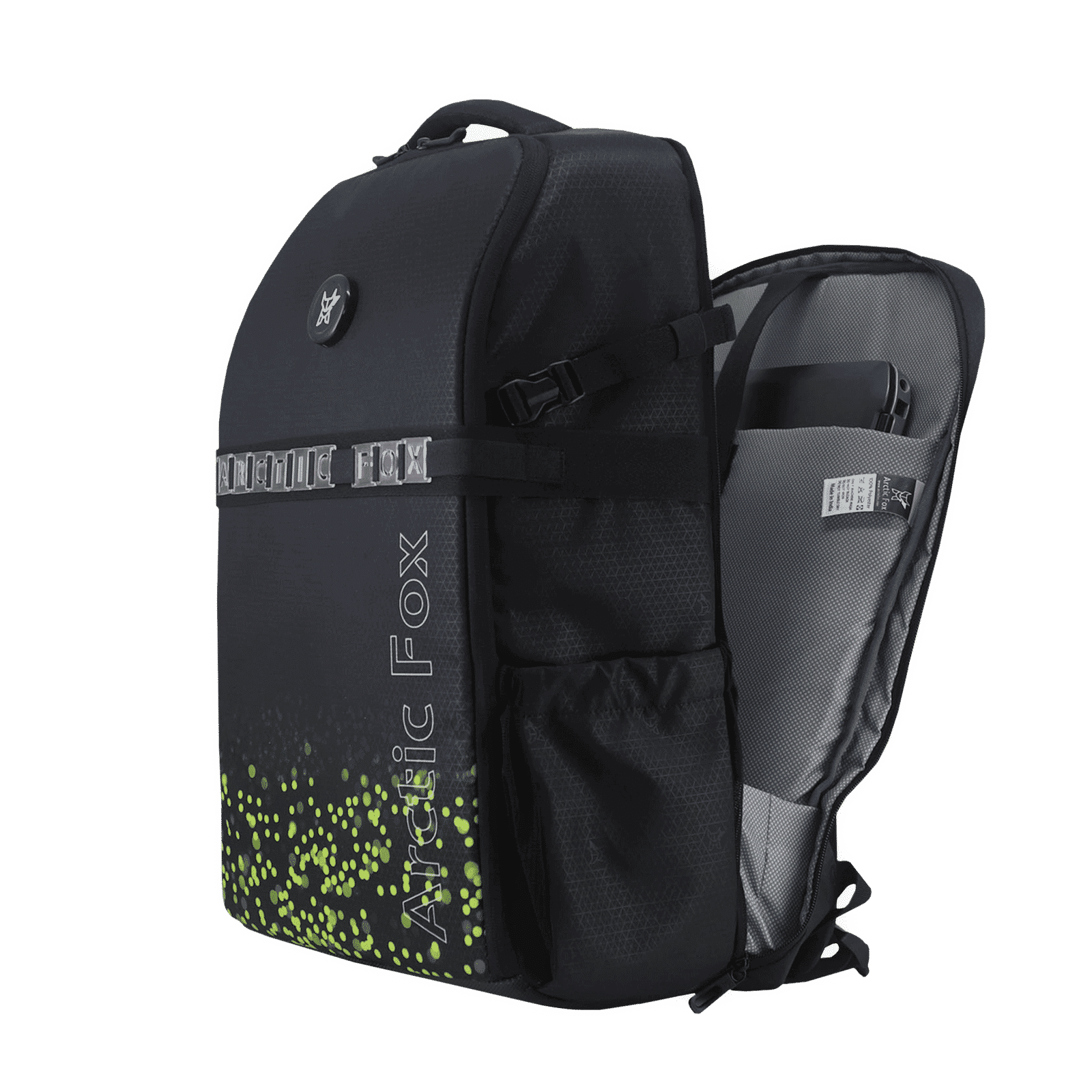 Arctic Fox Click Water Repellent Backpack Camera Bag for DSLR (Tripod Holder, Lime Popsicle)_7