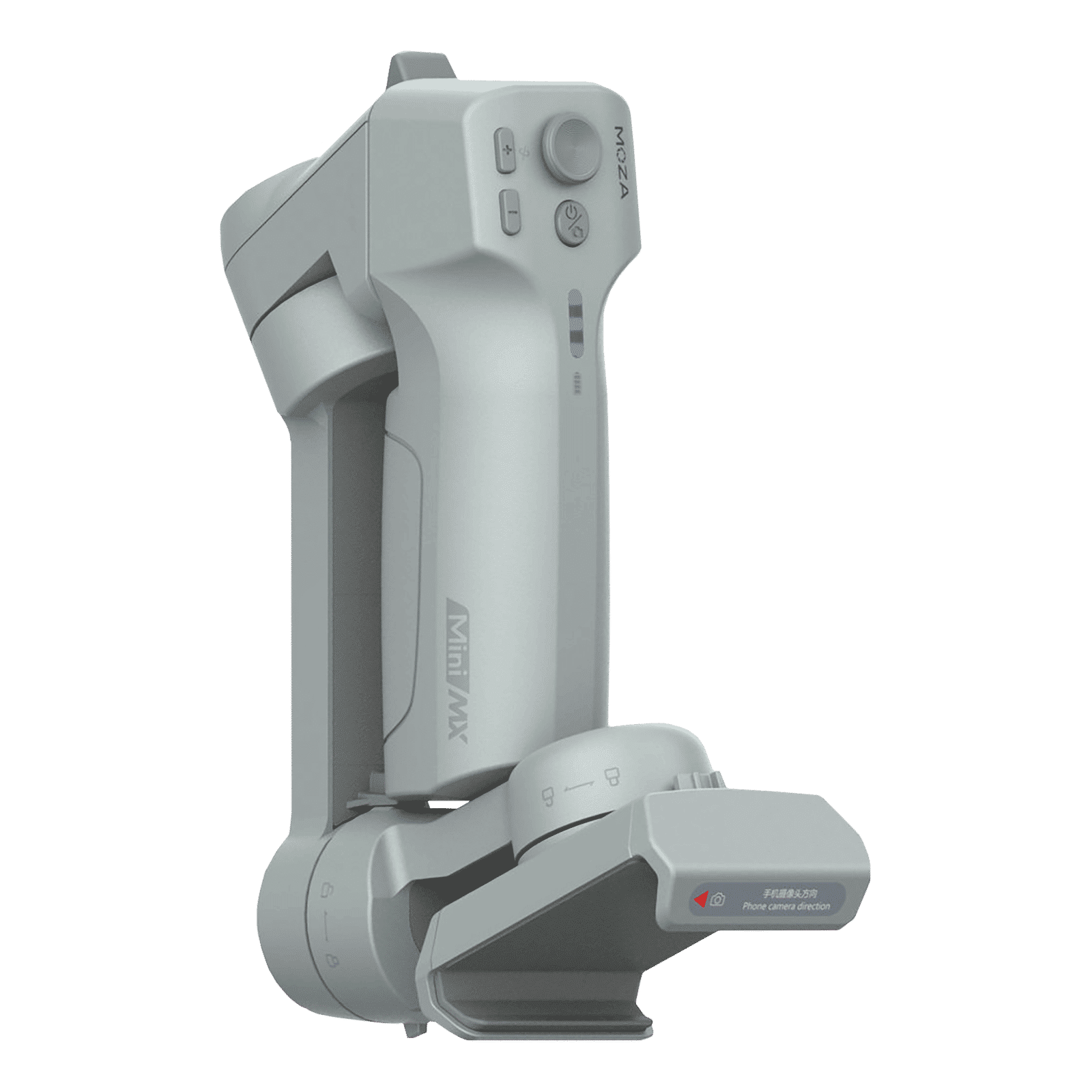 Moza Mini MX 3-Axis Gimbal for Mobile (Advanced Shooting Modes, Grey)_8