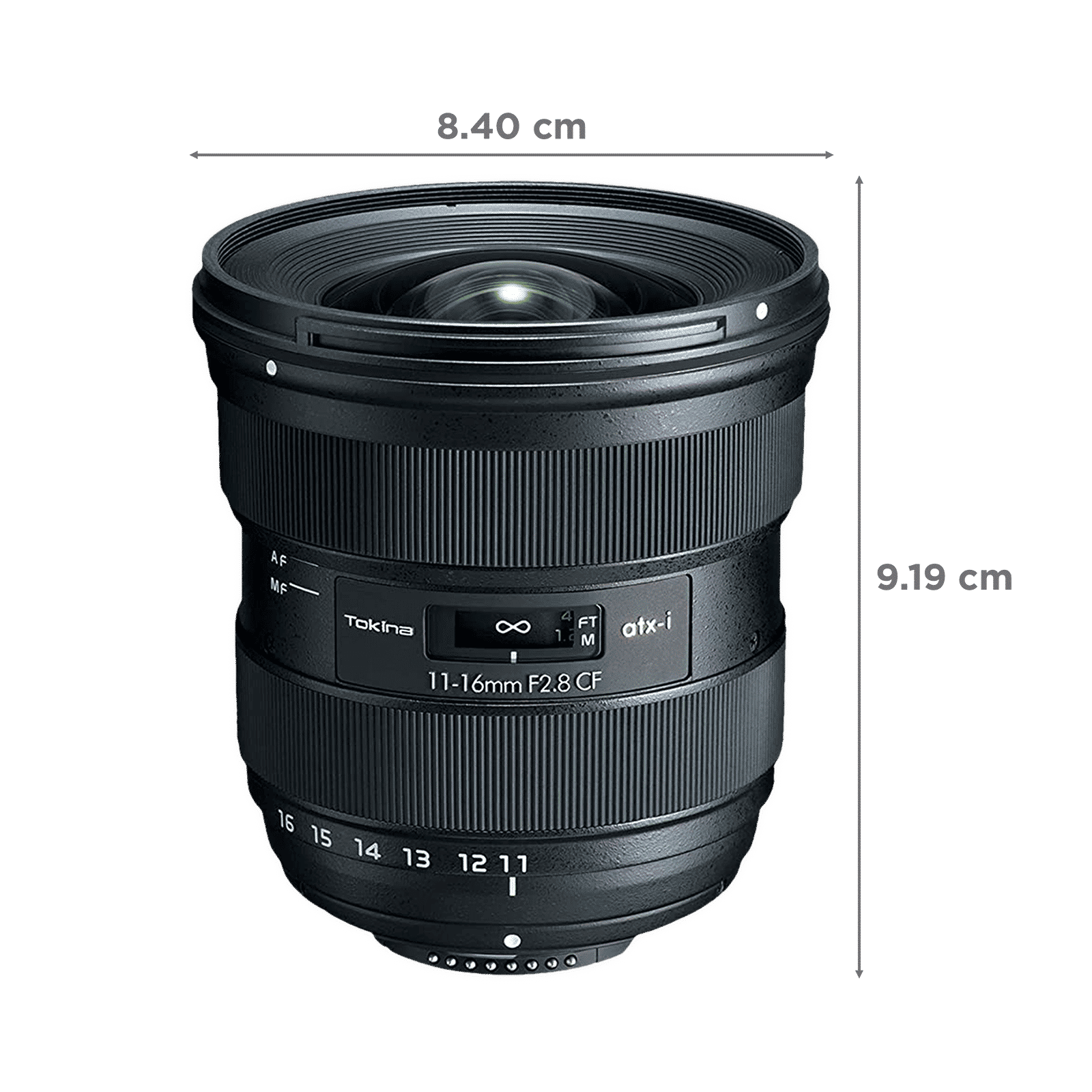 Tokina Atx-i 11-16mm f/22 - f/2.8 Wide-Angle Zoom Lens for Nikon F Mount (One-touch Focus Clutch Mechanism)_2