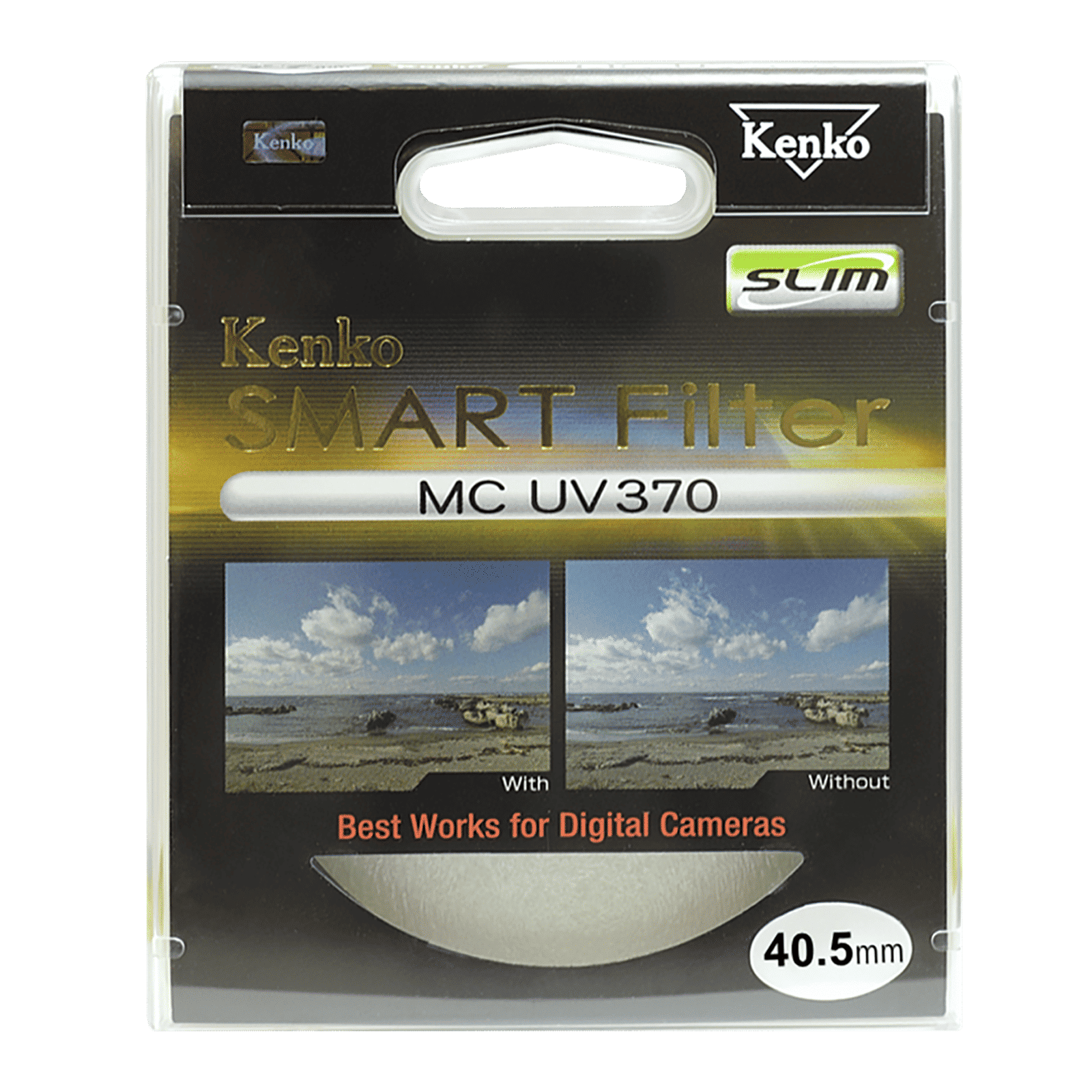 Kenko Smart UV370 40.5mm Camera Lens UV Filter (Low-Profile Frame)_1