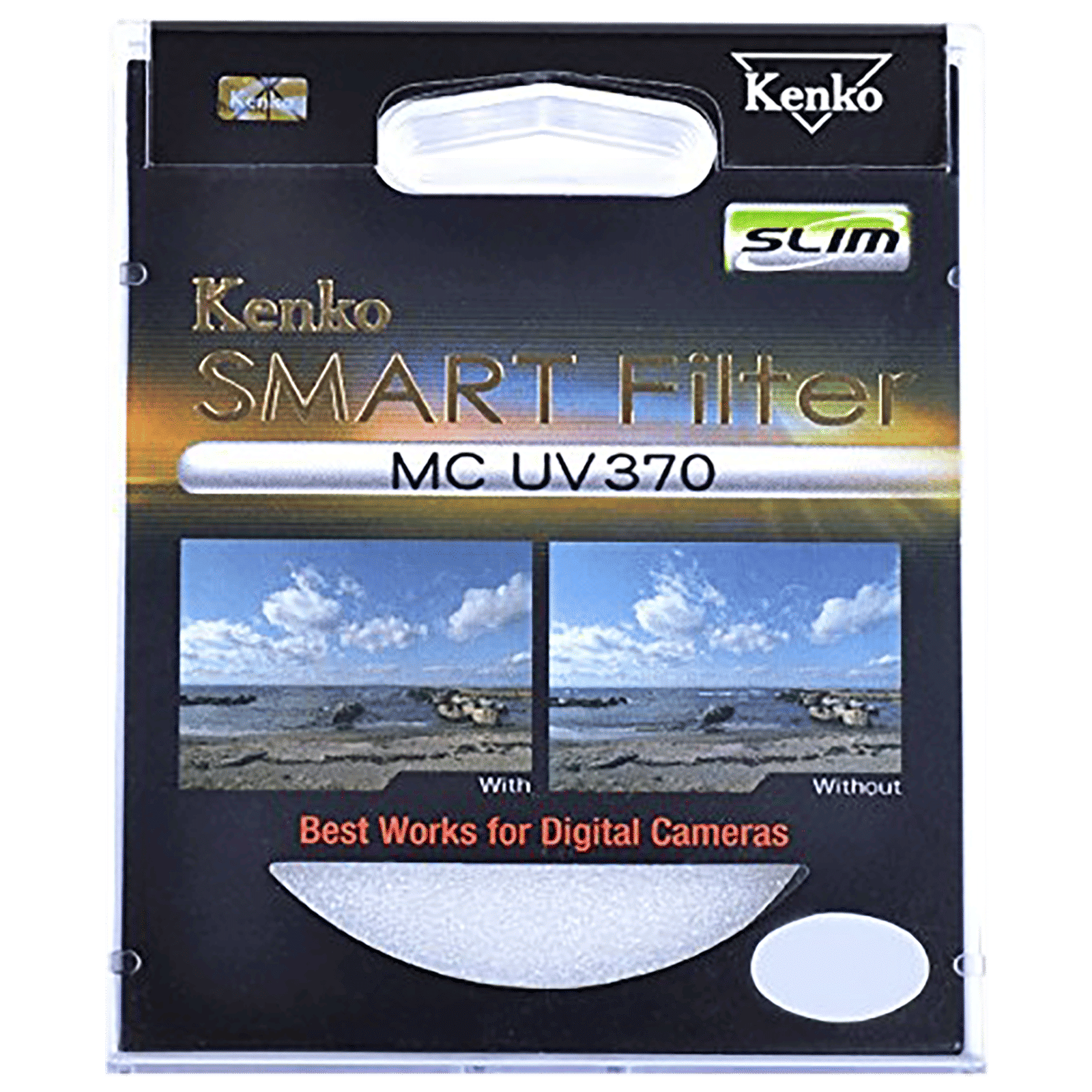 Kenko Smart UV370 62mm Camera Lens UV Filter (Low-Profile Frame)_3
