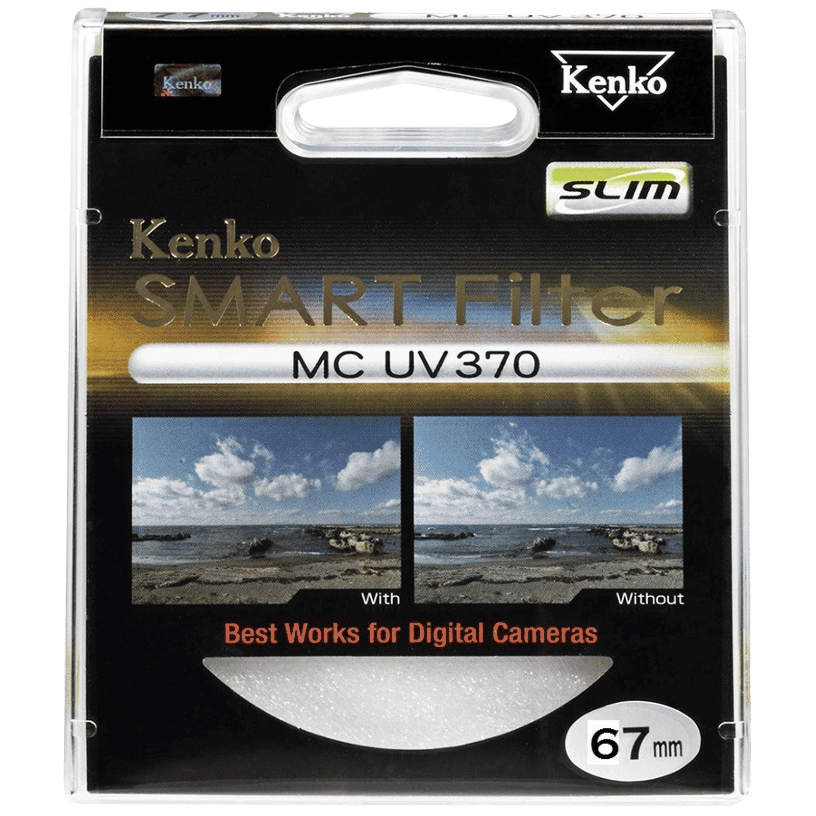 Kenko Smart UV370 67mm Camera Lens UV Filter (Low-Profile Frame)_3