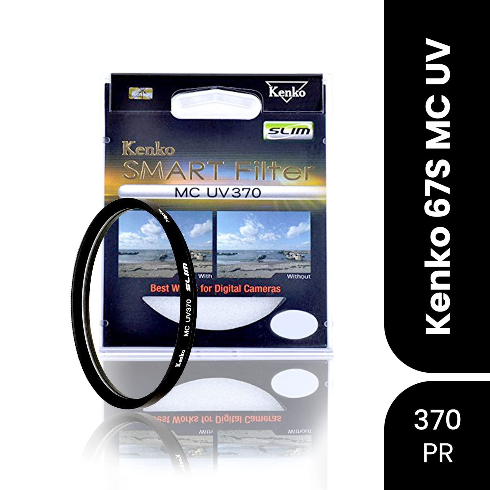 Kenko Smart UV370 67mm Camera Lens UV Filter (Low-Profile Frame)_5