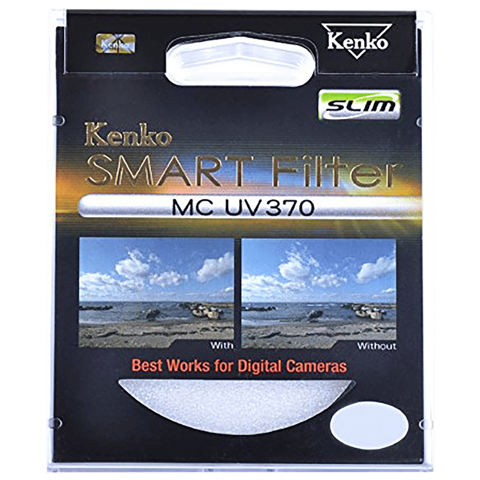 Kenko Smart UV370 77mm Camera Lens UV Filter (Low-Profile Frame)_3