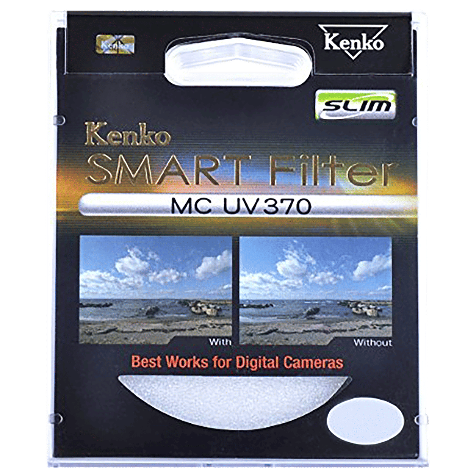 Kenko Smart UV370 82mm Camera Lens UV Filter (Low-Profile Frame)_3