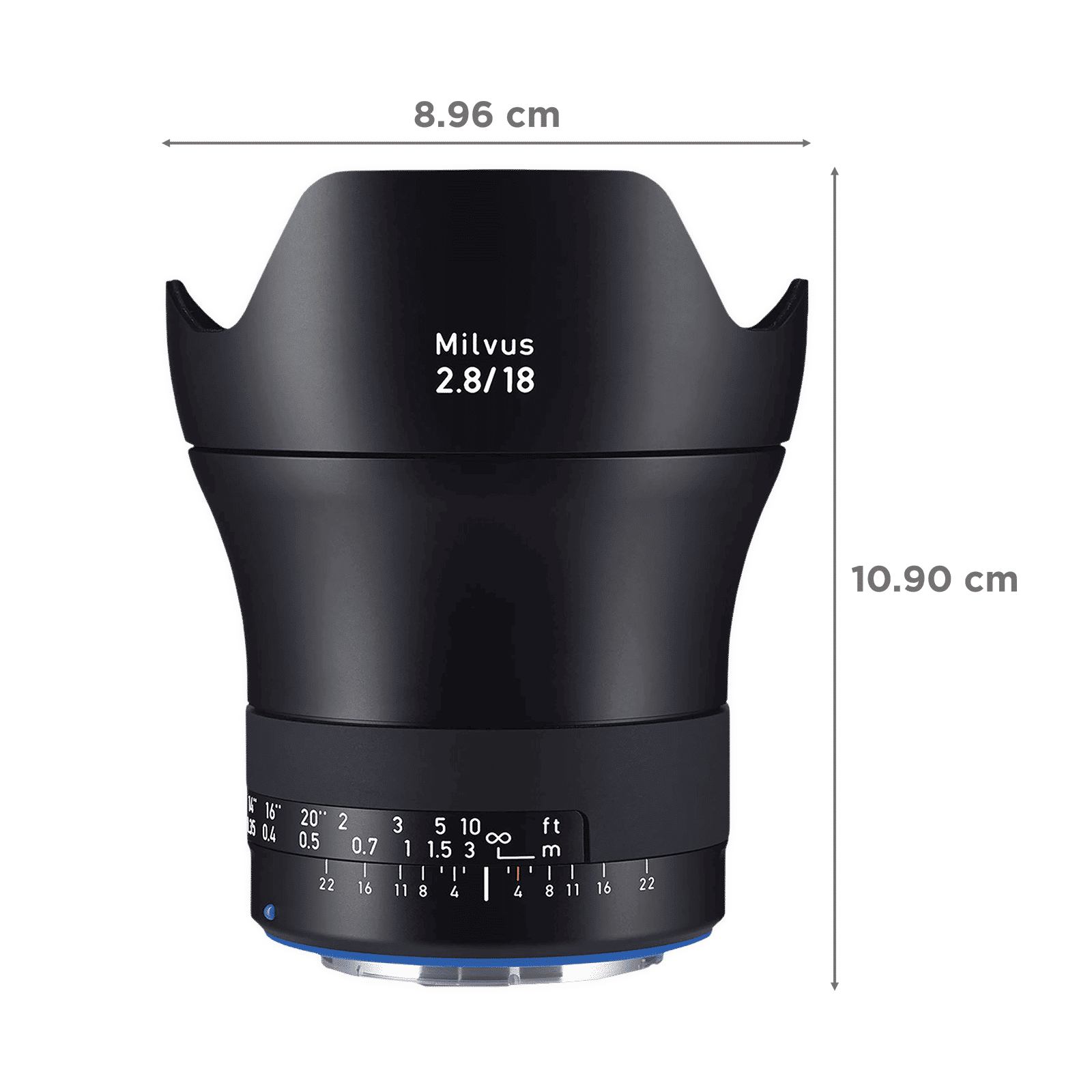 ZEISS Milvus 18mm f/22 - f/2.8 Wide-Angle Lens for Canon EF Mount (Protection Against Dust & Splashes)_2