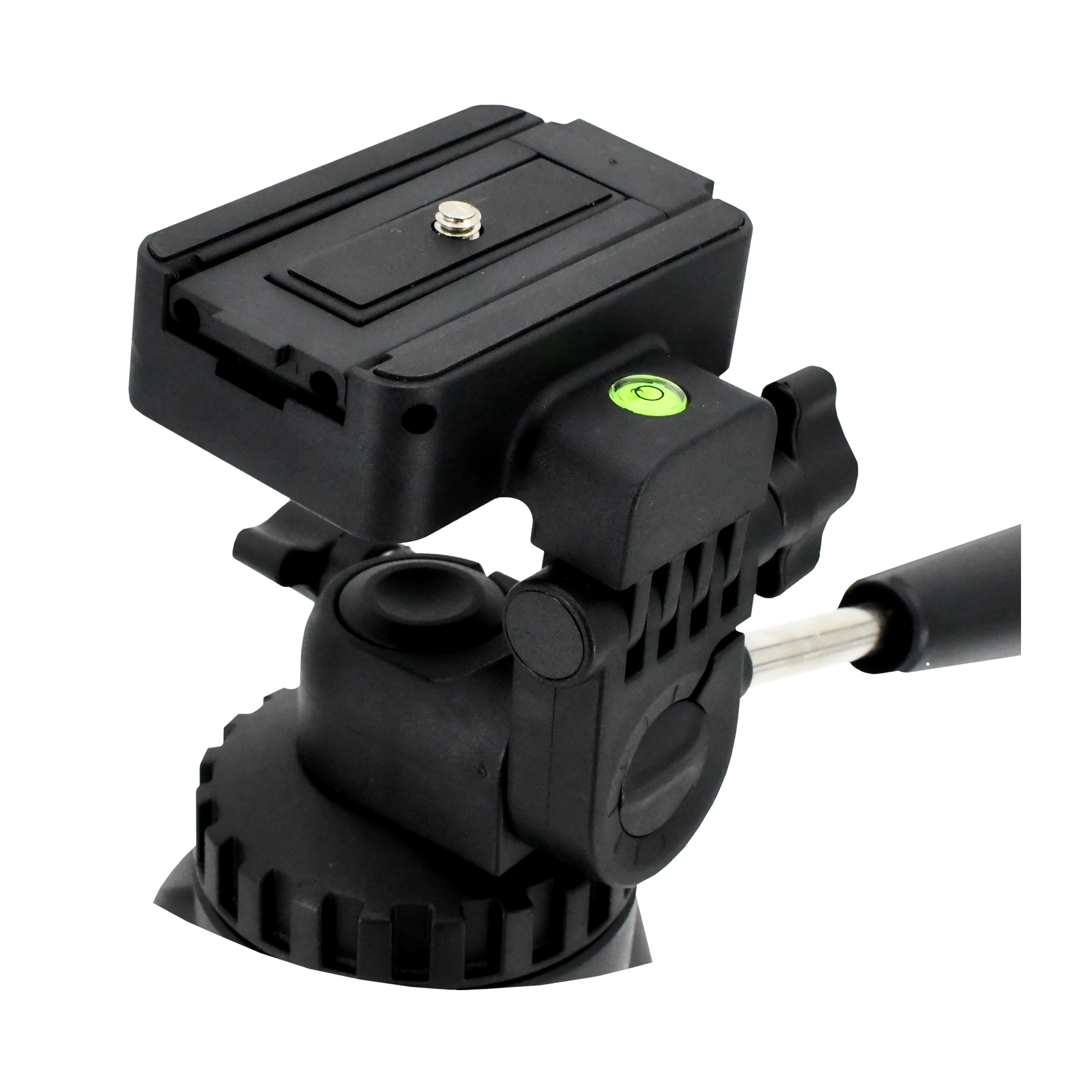 Croma 128cm Adjustable Tripod for Mobile and Camera (3 Way Pan Head, Black)_4