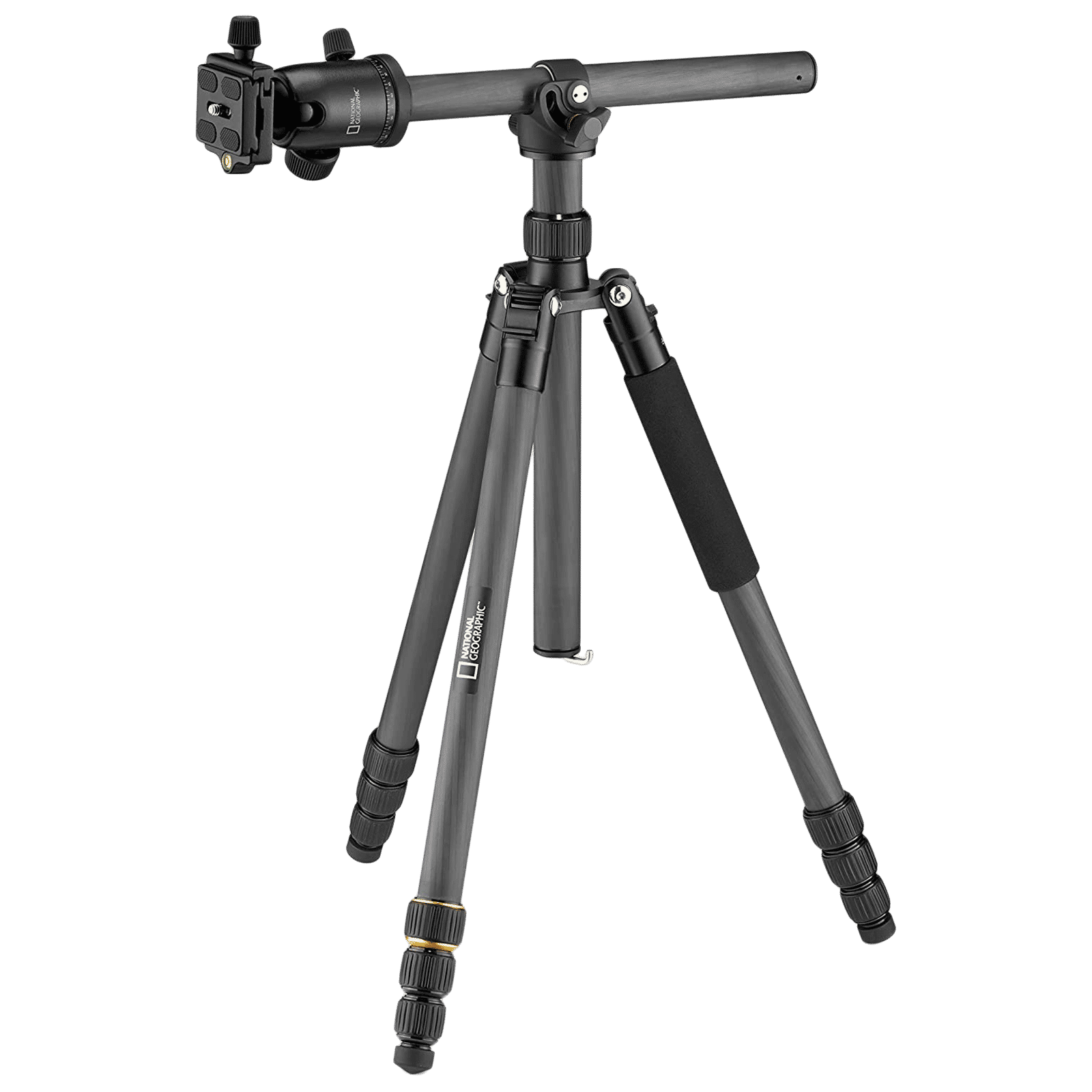 NATIONAL GEOGRAPHIC Travel Photo 188.5cm Adjustable Tripod for Camera (2 in 1, Black)_8