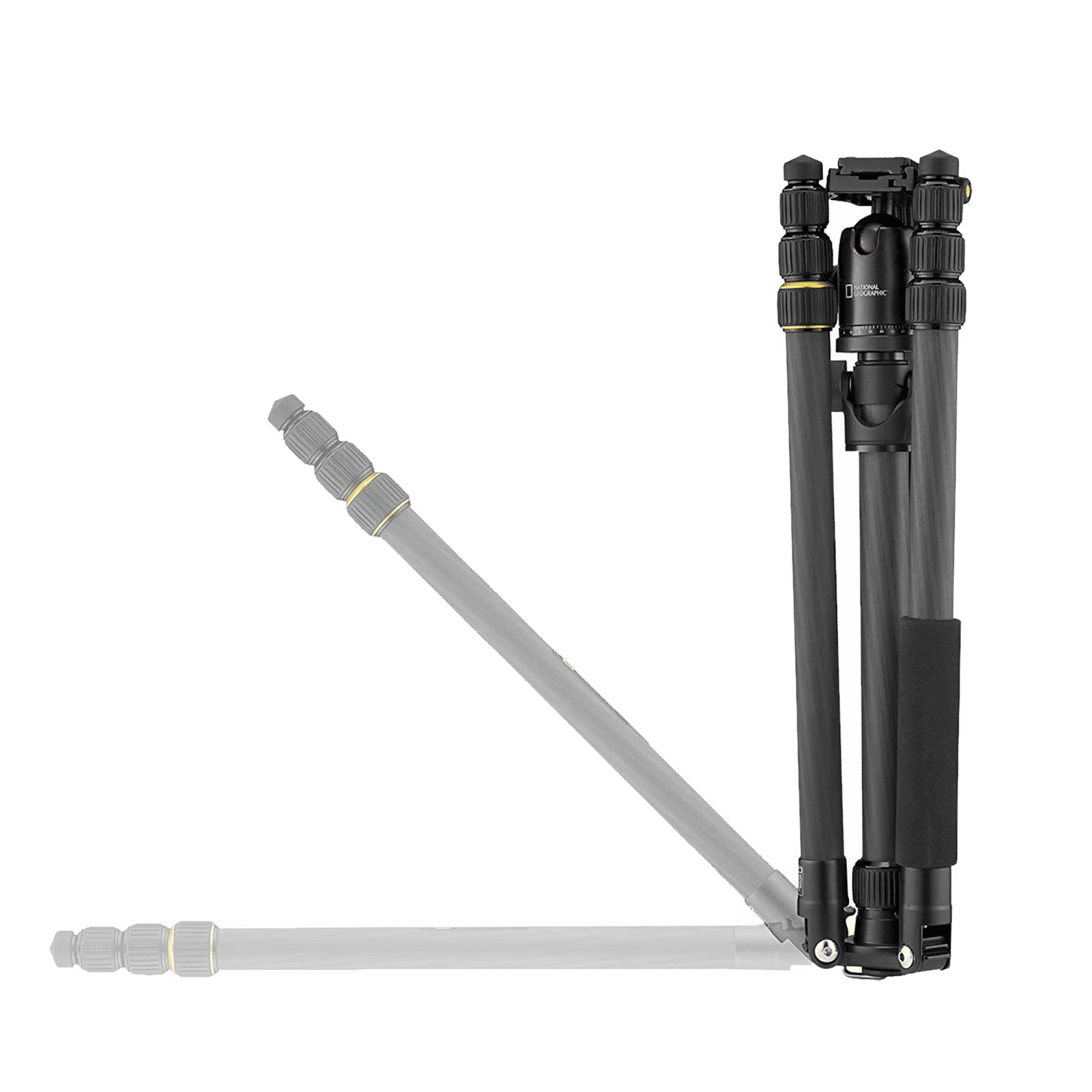 NATIONAL GEOGRAPHIC Travel Photo 188.5cm Adjustable Tripod for Camera (2 in 1, Black)_6