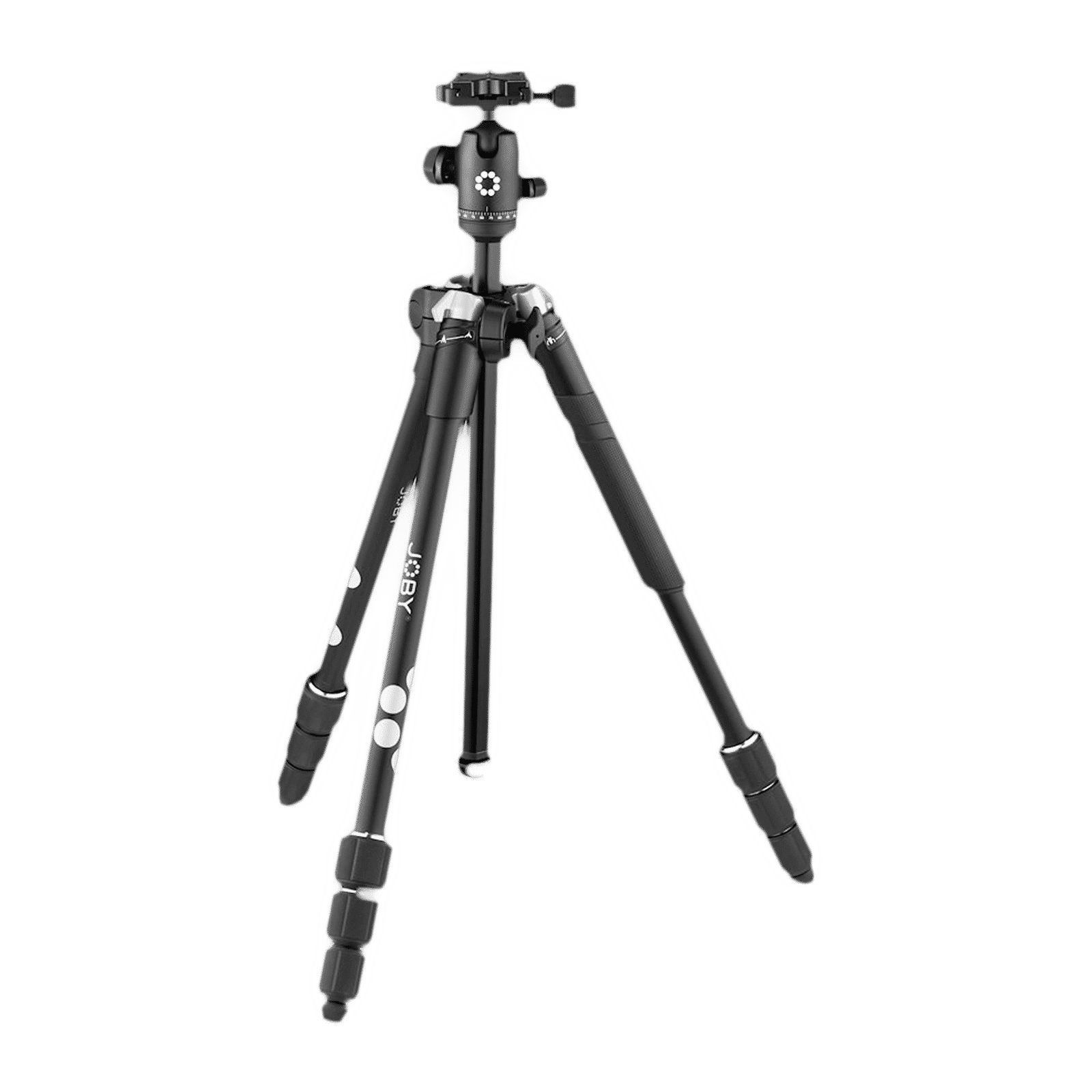 JOBY RangePod 160cm Adjustable Tripod for Mobile and Camera (360 Degree Panoramic Rotation, Black)_1