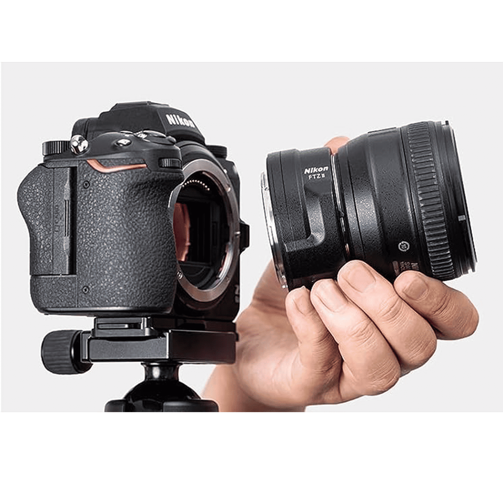 Nikon FTZ II Mount Adapter for Camera (360 NIKKOR F Mount Lens, Black)_5