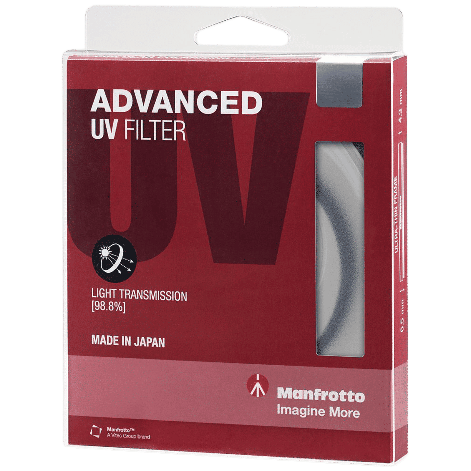 Manfrotto Advanced 72mm Camera Lens UV Filter (12 Layers Multi-Coating)_4