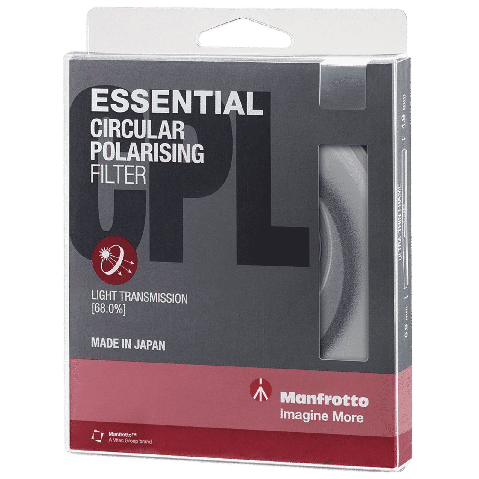 Manfrotto Essential 62mm Camera Lens CPL Filter (Multiple Layer Coating) Manfrotto Essential 62mm Camera Lens CPL Filter (Multiple Layer Coating)_9