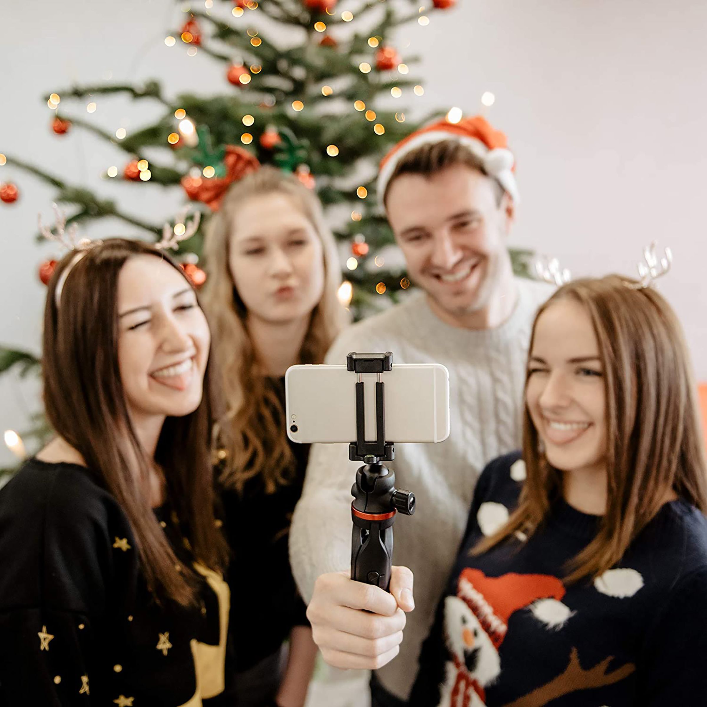 hama Solid 19cm Adjustable Tripod for Mobile and Camera (3D Ball Head, Black) hama Solid 19cm Adjustable Tripod for Mobile and Camera (3D Ball Head, Black)_9