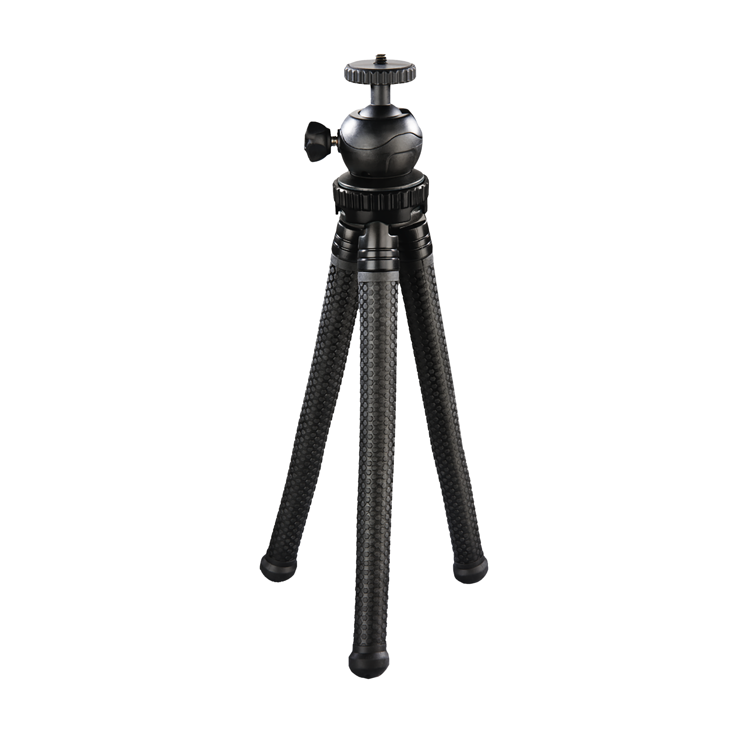 hama Flex Pro 27cm Adjustable Tripod for Mobile and Camera (Ball Head, Black) hama Flex Pro 27cm Adjustable Tripod for Mobile and Camera (Ball Head, Black)_1