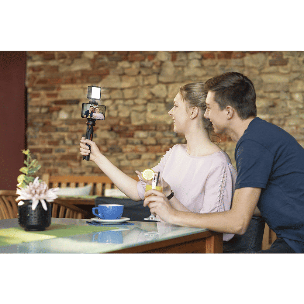 hama Solid II 21B 21cm Adjustable Tripod for Mobile and Camera (3D Ball Head, Black)_9