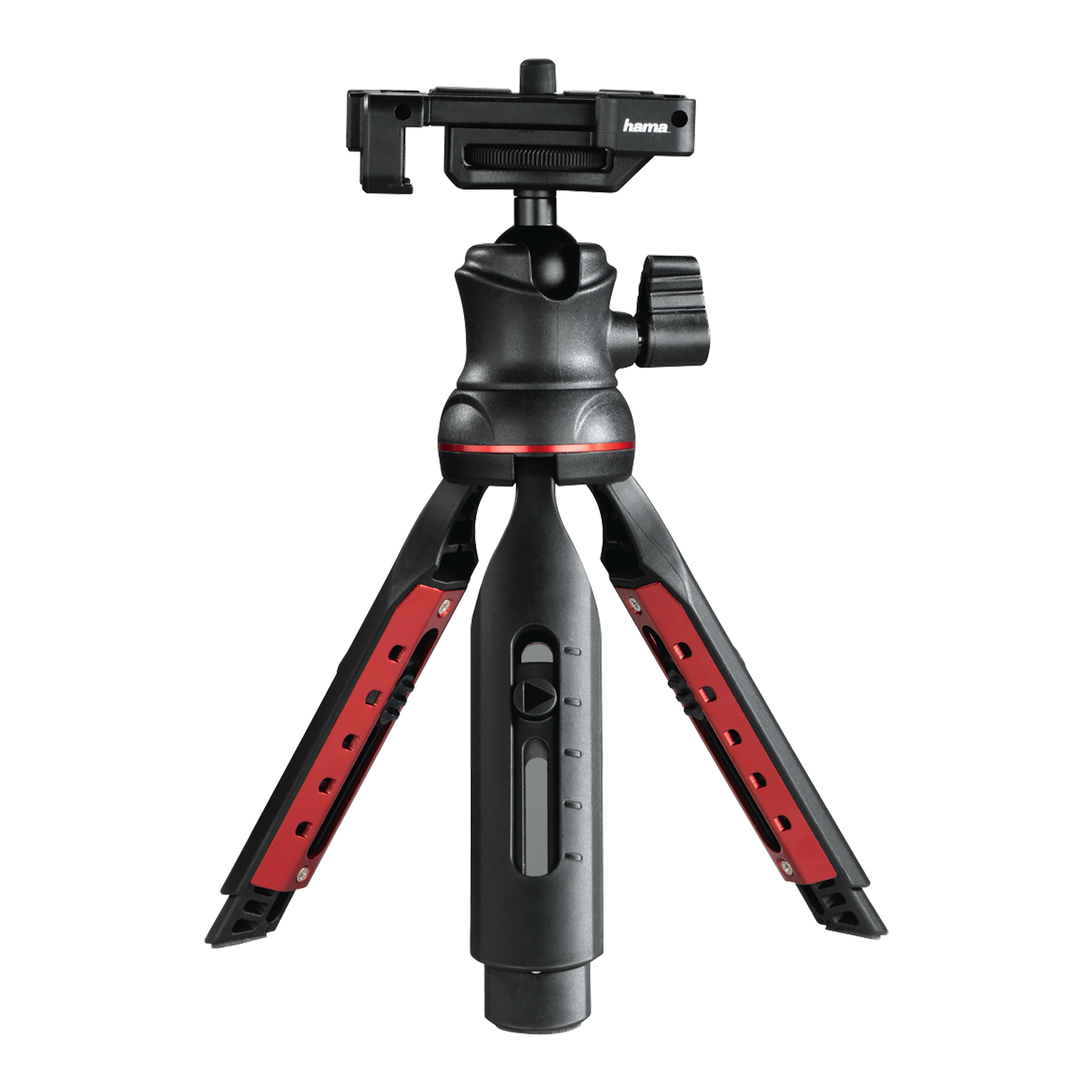 hama Solid II 21B 21cm Adjustable Tripod for Mobile and Camera (3D Ball Head, Black)_18