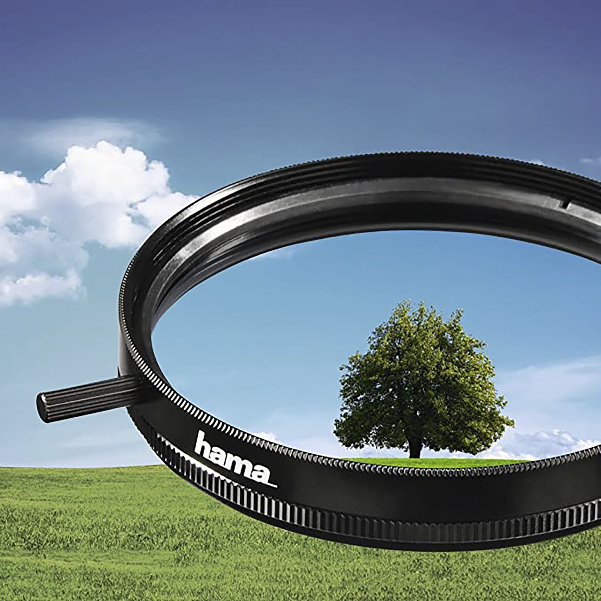 hama 72558 58mm Camera Lens Polarizer Filter (Two Layers AR Coating)_3