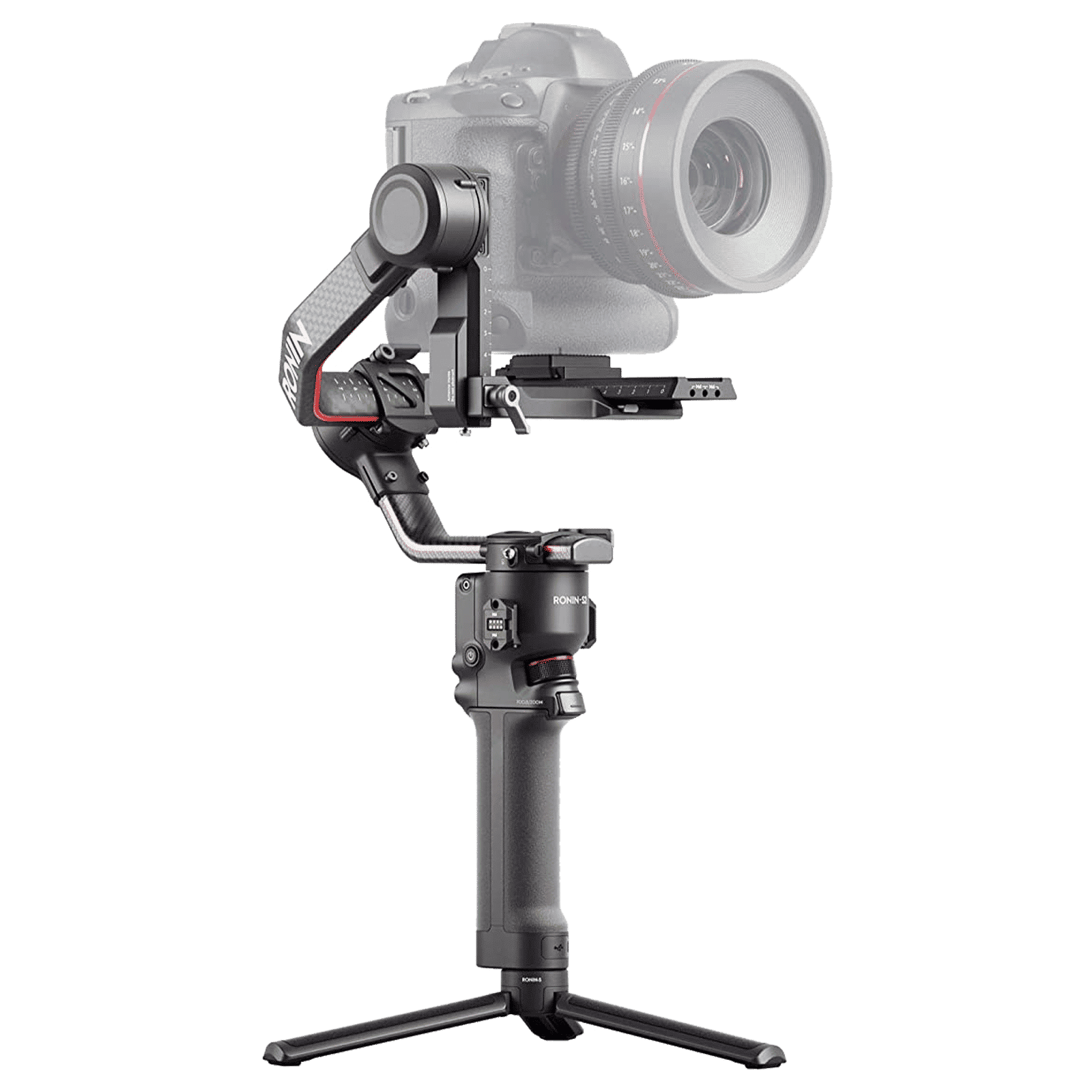 DJI RS2 Gimbal For Smartphone & Camera (Camera Stabilization, po2, Black)_5