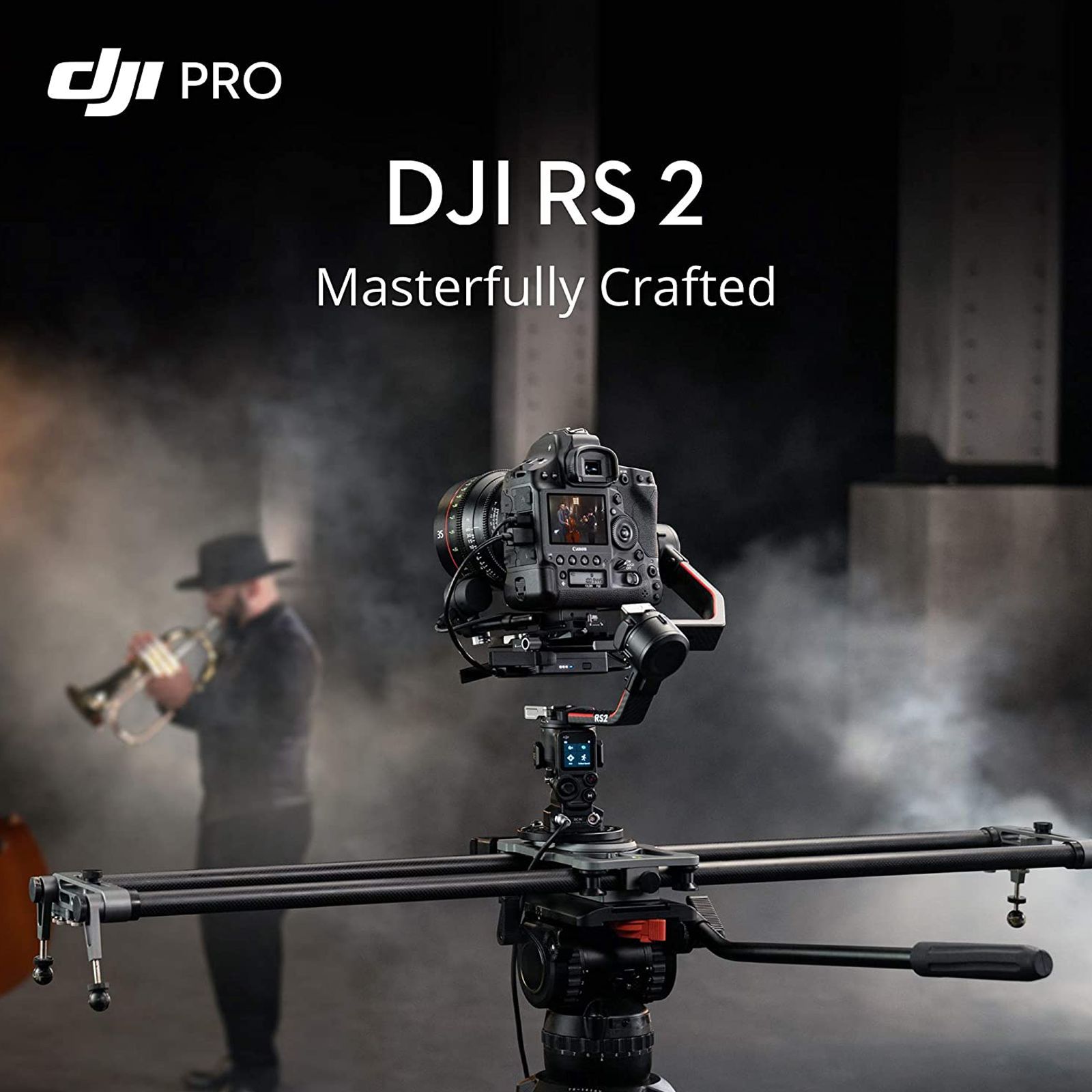 DJI RS2 Gimbal For Smartphone & Camera (Camera Stabilization, po2, Black)_7