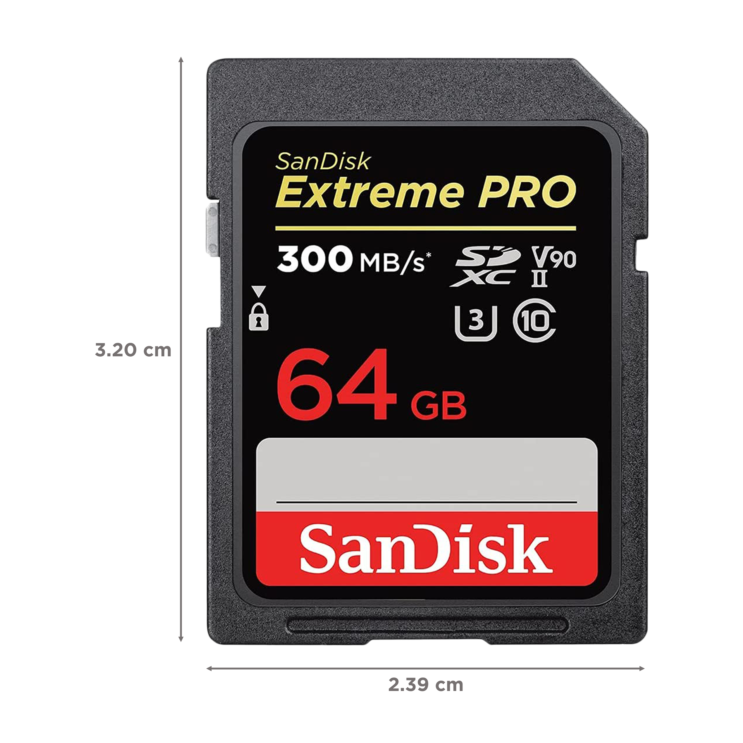 SanDisk Extreme PRO SDXC 64GB Class 3, Class 90 300MB/s Memory Card_2