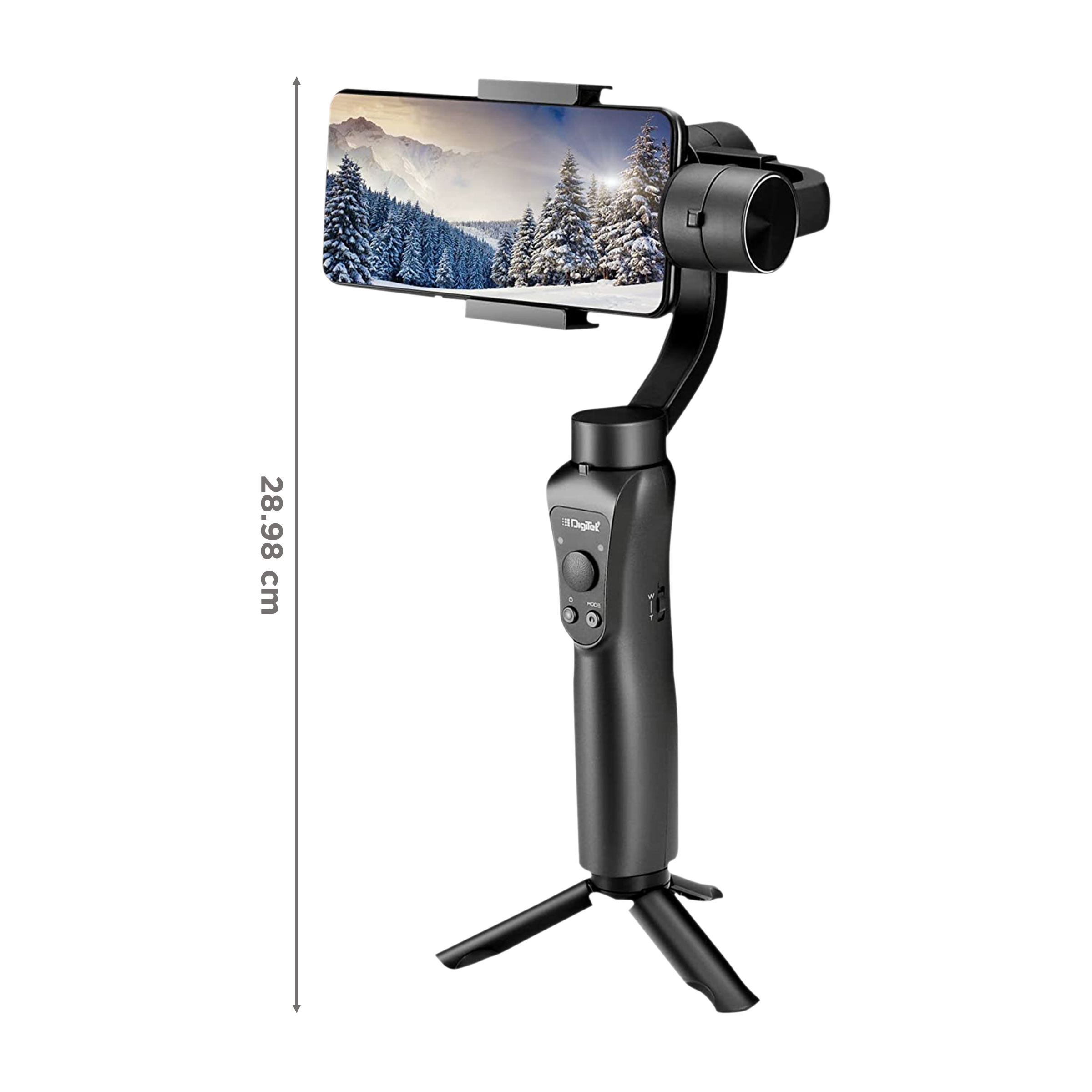 DigiTek DSG 005 3-Axis Gimbal for Mobile (Face & Object Tracking Motion, Black)_3