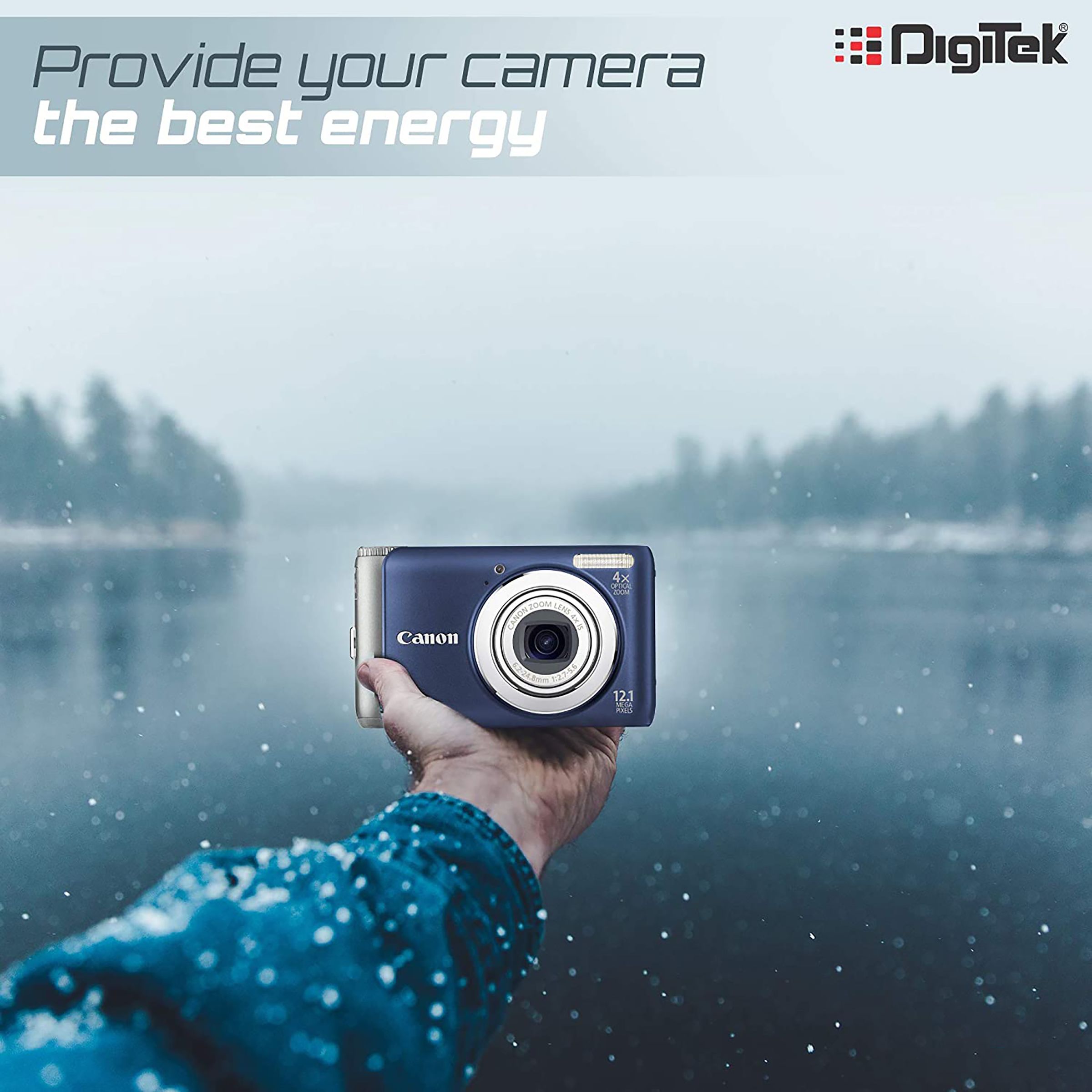 DigiTek NB-8L 740 mAh Li-ion Rechargeable Battery for PowerShot A2200IS, A3300IS, A3100IS, A3000IS and A3200IS_7