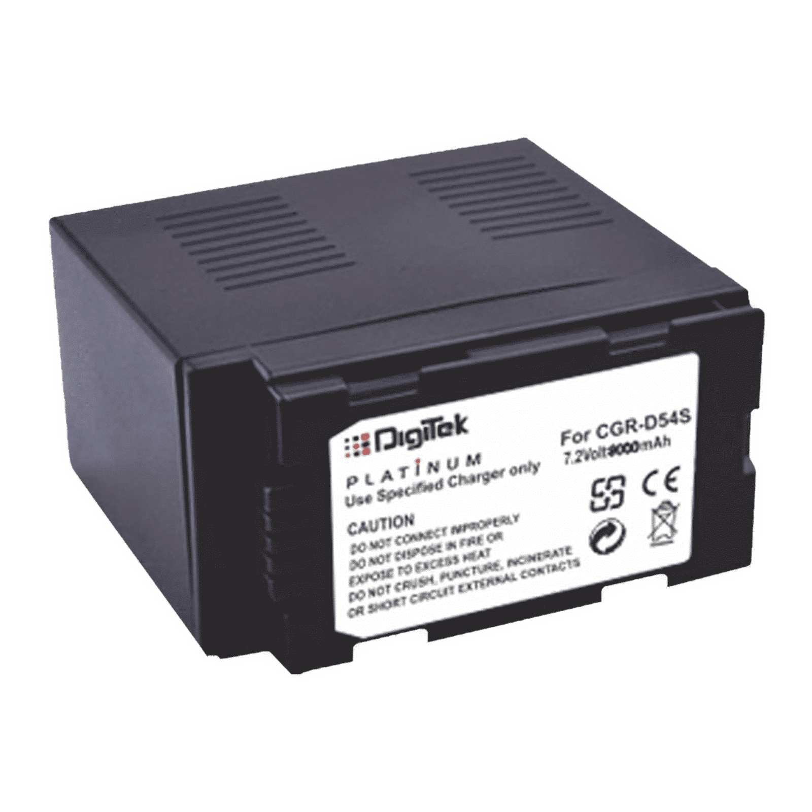 DigiTek D-54S Platinum 9000 mAh Li-ion Rechargeable Battery for AG-DVC7, AG-DVC15, AG-DVC30, AG-DVX100A, MX300 and MX500 DigiTek D-54S Platinum 9000 mAh Li-ion Rechargeable Battery for AG-DVC7, AG-DVC15, AG-DVC30, AG-DVX100A, MX300 and MX500_1
