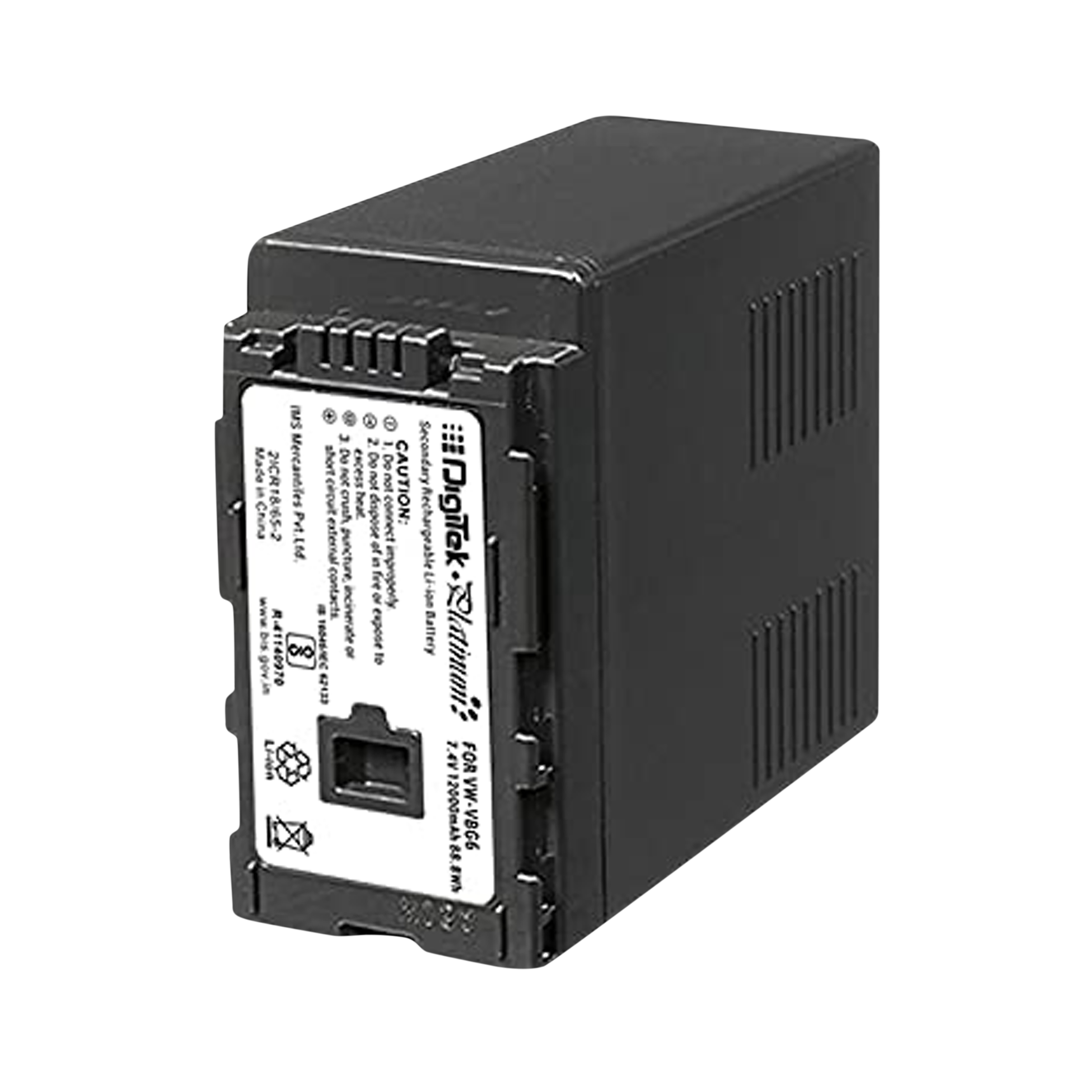 DigiTek VW VBG-6 Platinum 12000 mAh Li-ion Rechargeable Battery_1