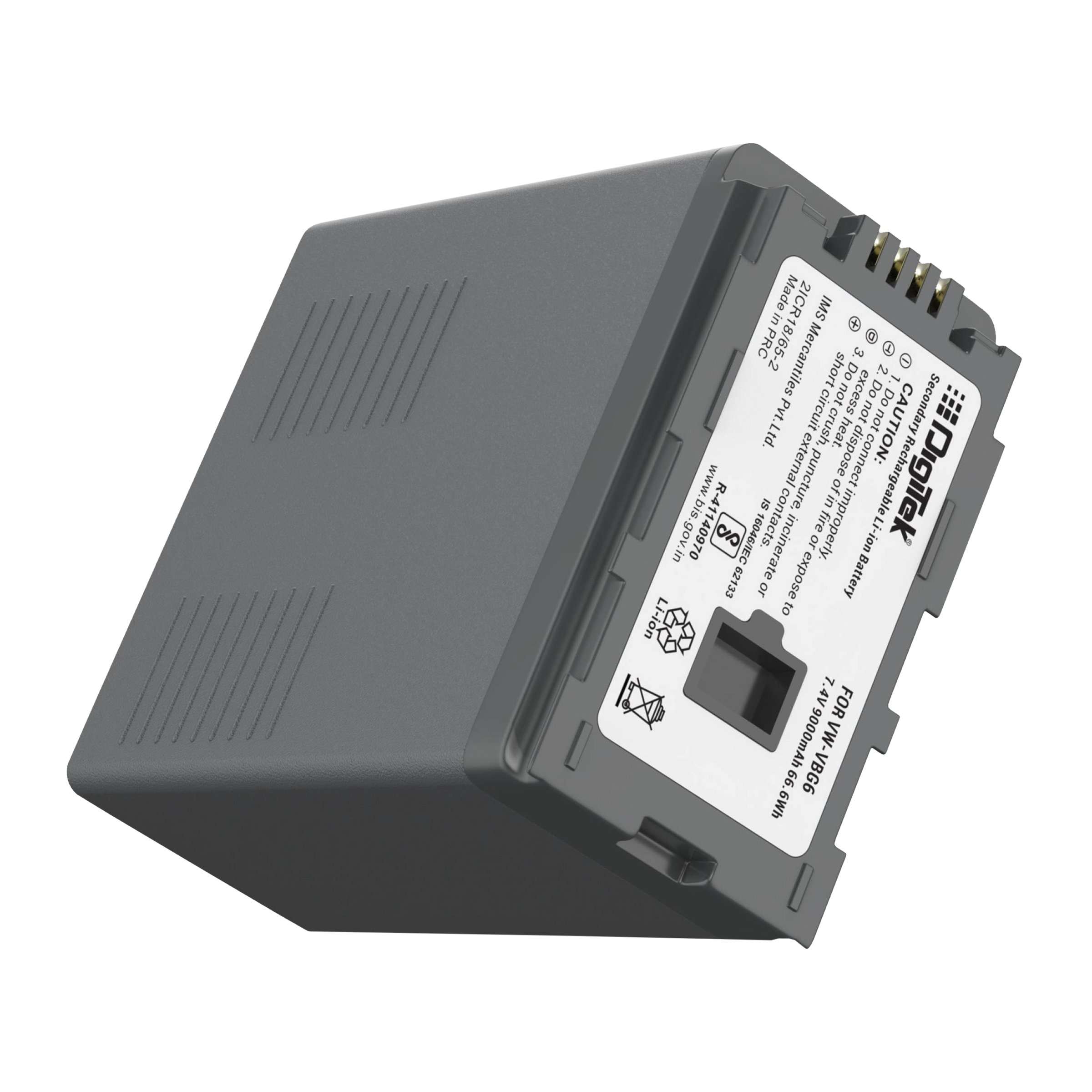 DigiTek VW VBG-6 Platinum 12000 mAh Li-ion Rechargeable Battery_6