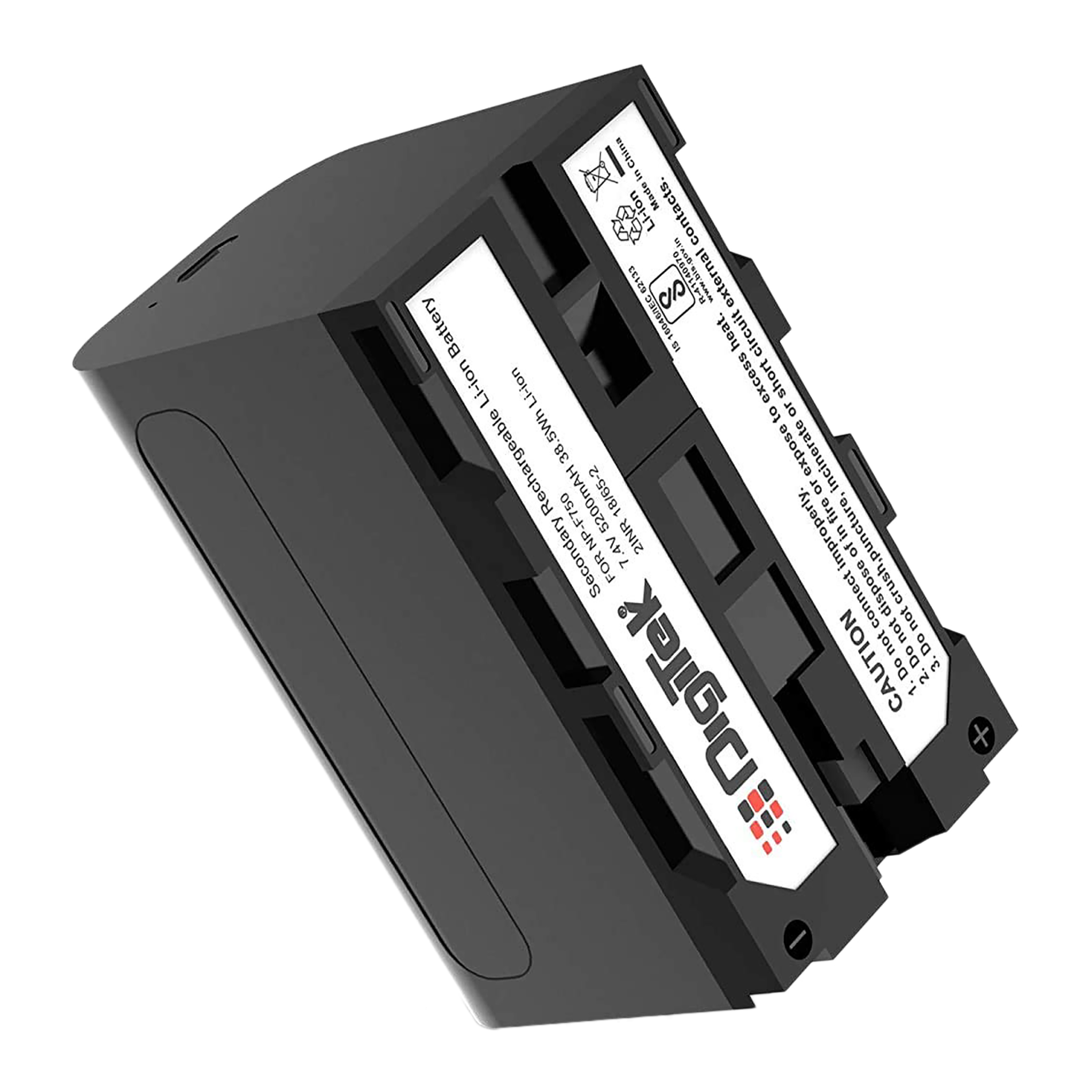 DigiTek NP-F750 MU 5200 mAh Li-ion Rechargeable Battery for CCD-TRV215, CCD-TR917, CCD-TR315, HDR-FX1000 and HDR-FX7_1