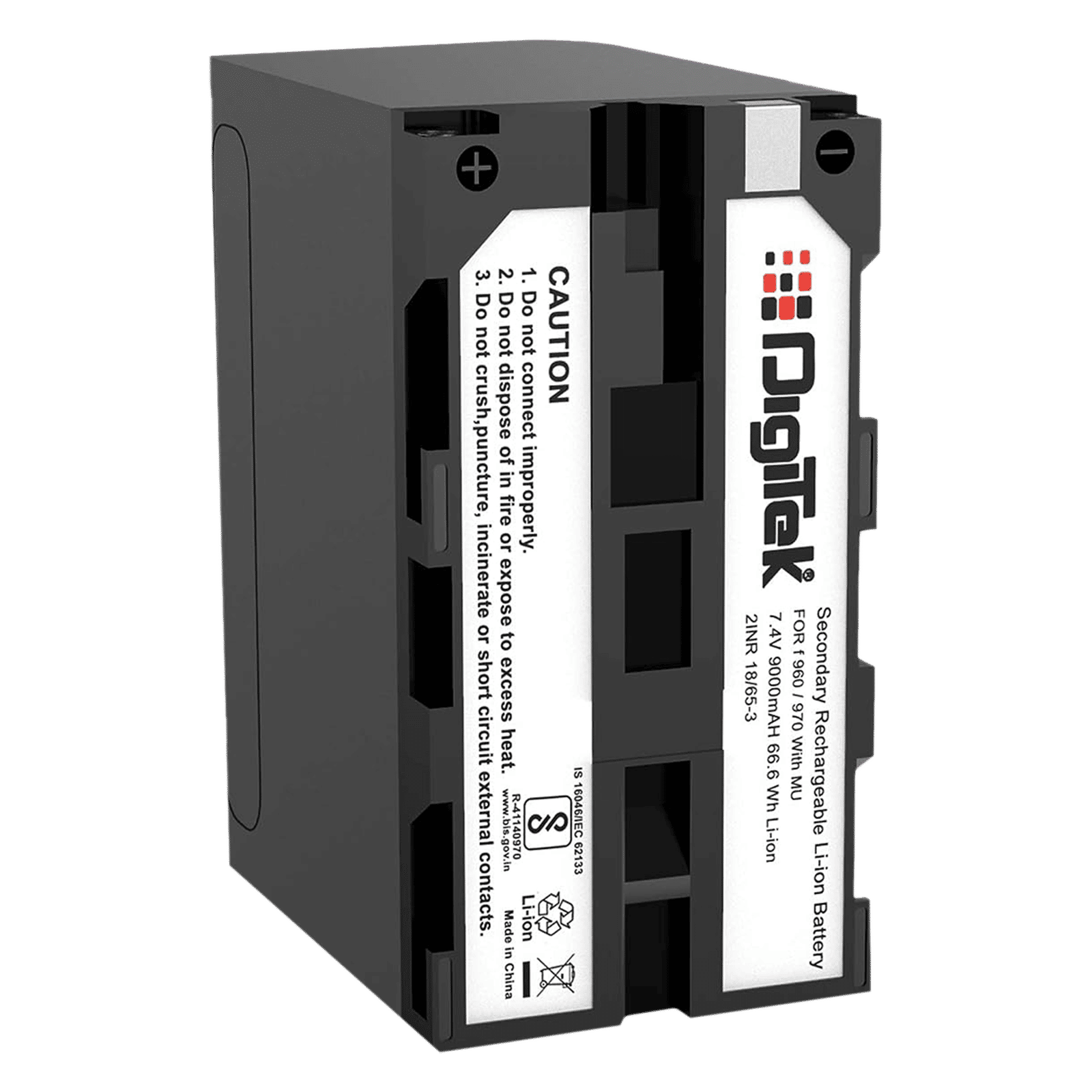DigiTek NP-F960/970 9000 mAh Li-ion Rechargeable Battery for SONY PD150, 150P, 170P, TR1, 200, 300, 3000, 500, 5, 17, 910, 940, V119, V15, V16, V25, TRV3000_1