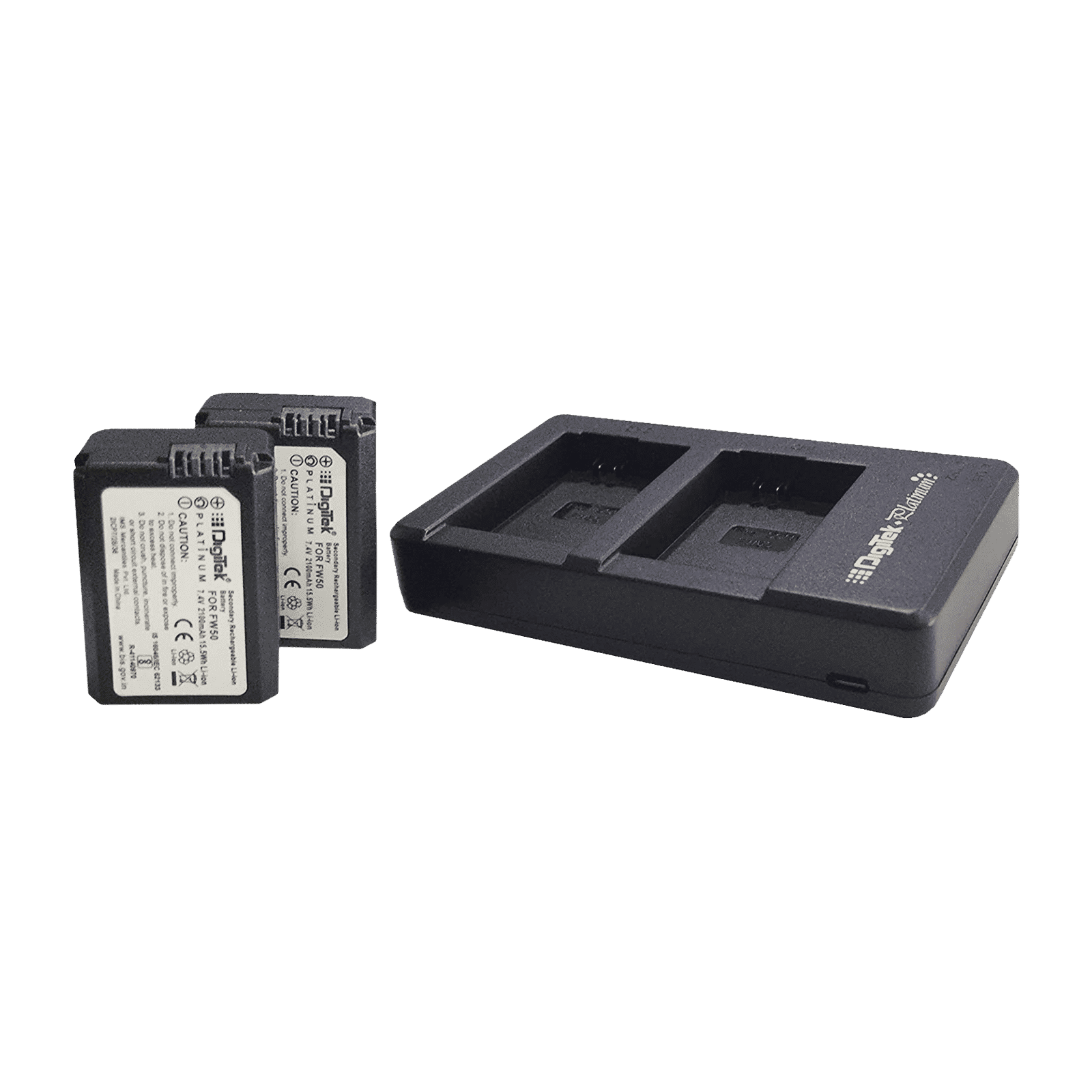 DigiTek Platinum DPUC 010 Fast Camera Battery Charger Combo for FW50 (2-Ports, Over Voltage Protection) DigiTek Platinum DPUC 010 Fast Camera Battery Charger Combo for FW50 (2-Ports, Over Voltage Protection)_7
