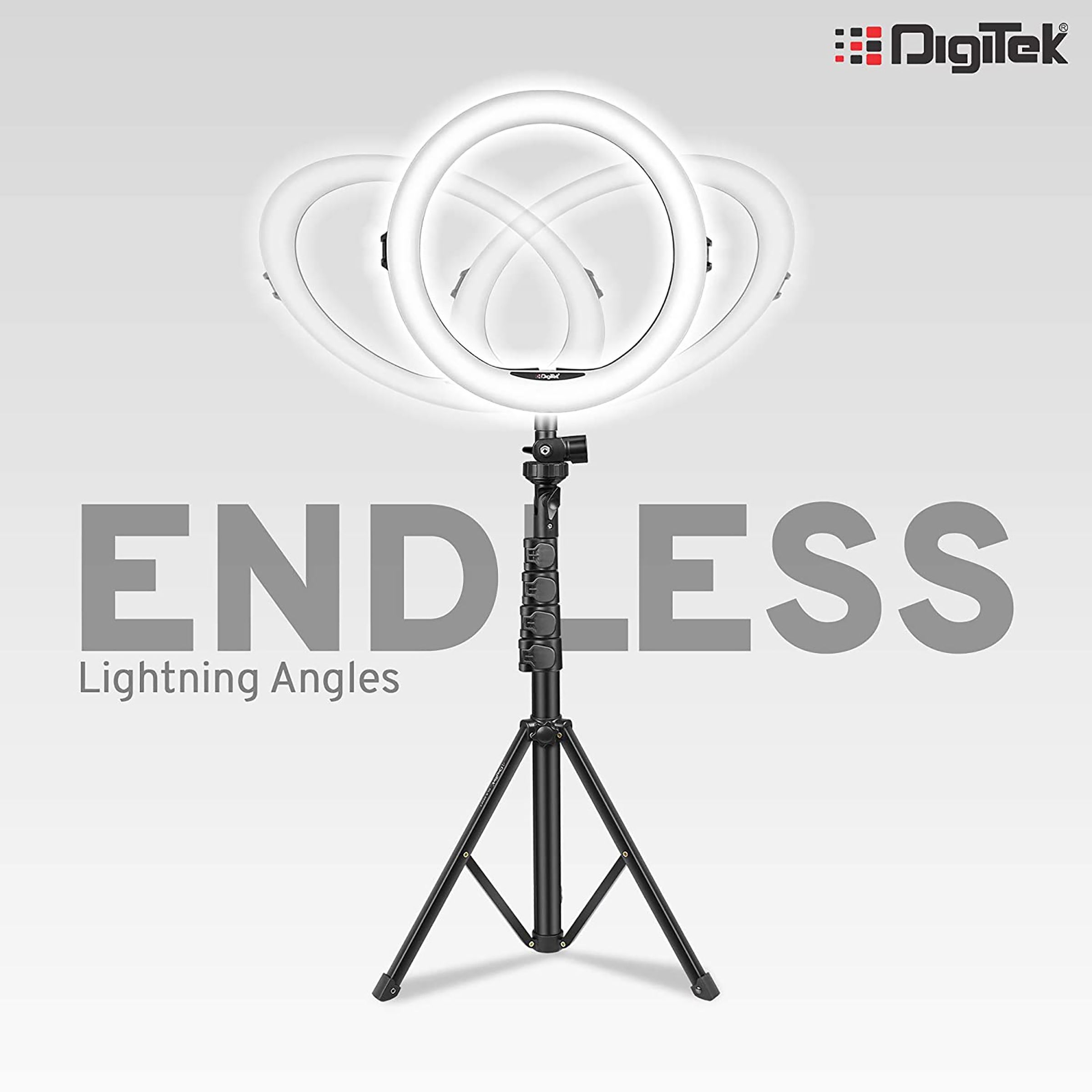 Digitek DRL 12C Ring Light with Light Stand for Live Streaming, Selfie, Video Chatting & Vlogging (Maximum Load Upto 5Kg)_5