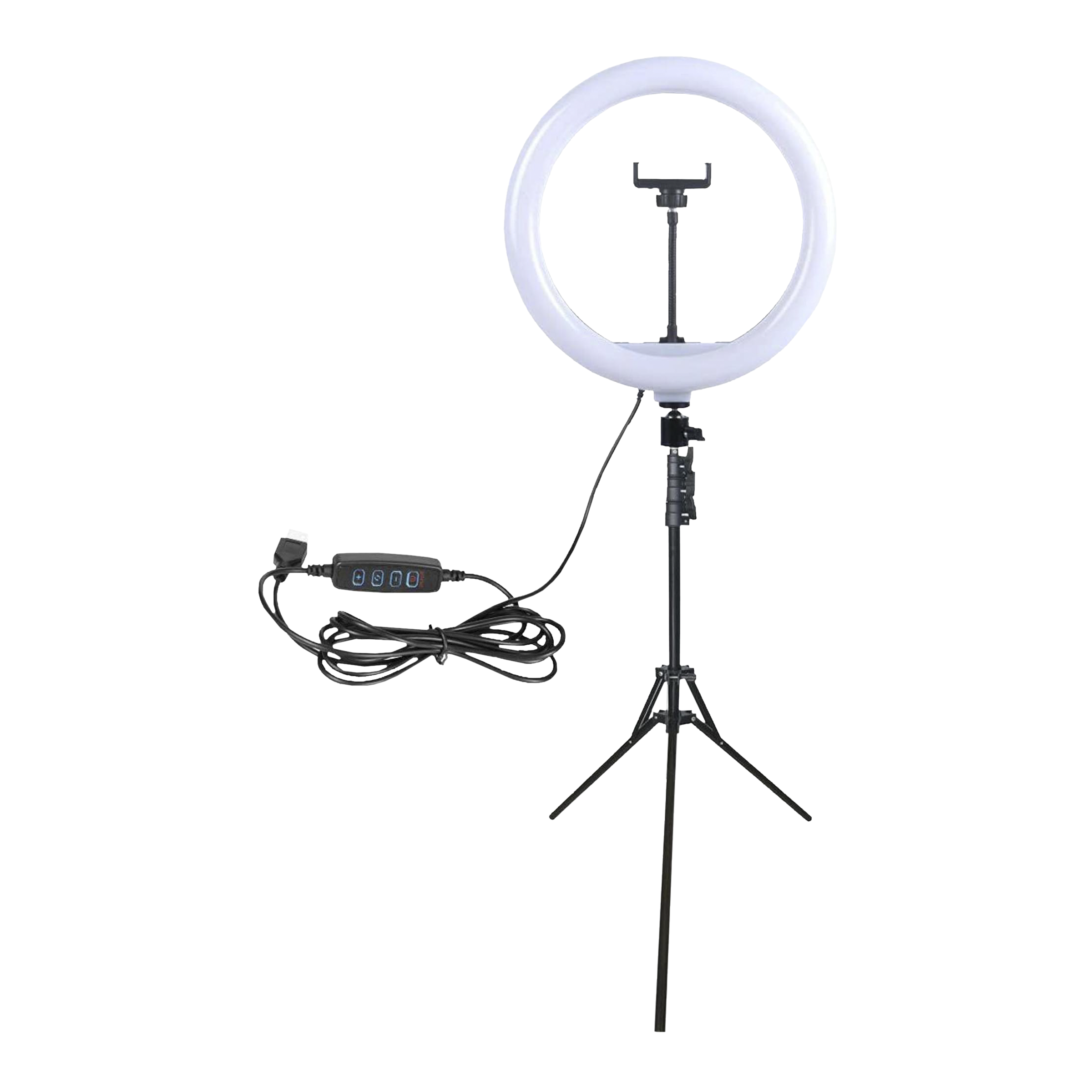 Digitek DRL-14C Ring Light with Mini Tripod for Still Photography & Videography (Adjustable Stand)_12