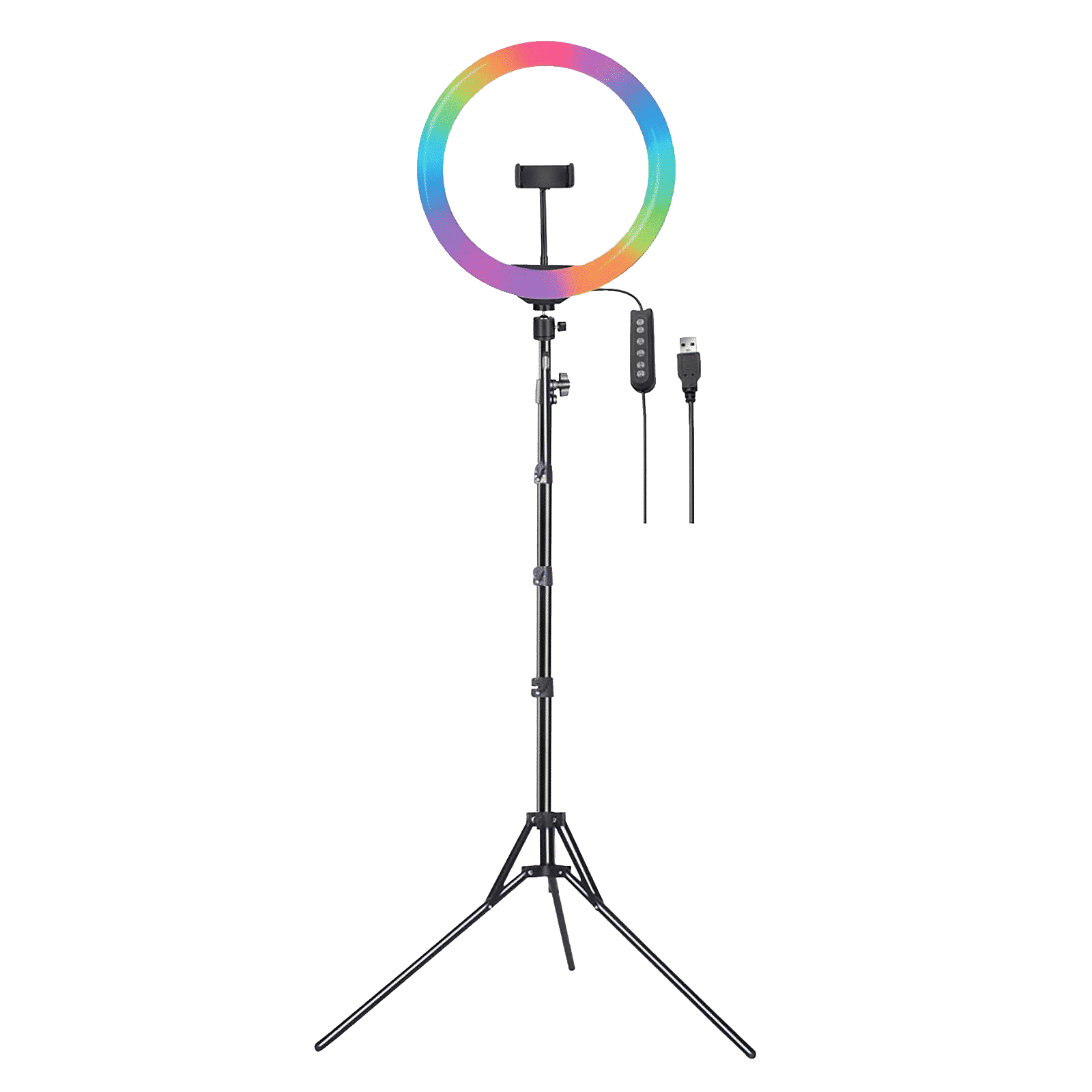 Digitek DRL-15C RGB Ring Light with Stand for Live Streaming, Selfie, Video Chatting & Vlogging (Maximum Load Upto 5Kg) Digitek DRL-15C RGB Ring Light with Stand for Live Streaming, Selfie, Video Chatting & Vlogging (Maximum Load Upto 5Kg)_1