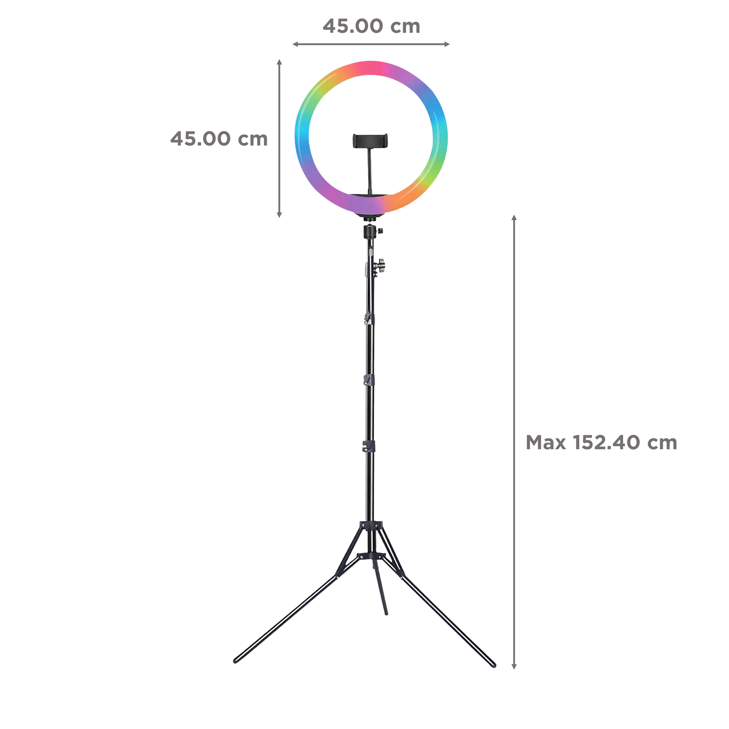Digitek DRL-15C RGB Ring Light with Stand for Live Streaming, Selfie, Video Chatting & Vlogging (Maximum Load Upto 5Kg) Digitek DRL-15C RGB Ring Light with Stand for Live Streaming, Selfie, Video Chatting & Vlogging (Maximum Load Upto 5Kg)_2