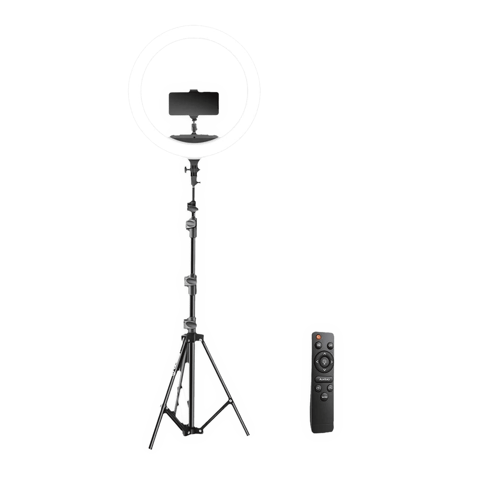 Digitek DRL-18 RC9 Ring Light with Remote & Tripod for Photography, Videography & Makeup (Dual Colour Modes)_1