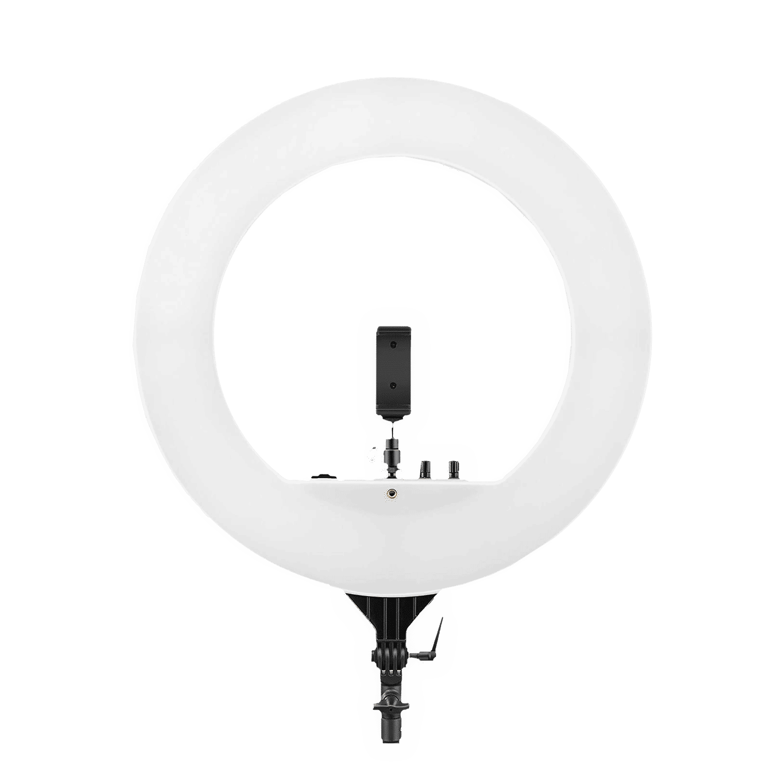 Digitek DRL-18 Ring Light with Mobile Holder, Carry Bag for Photography & Videography (Dimmable Lighting)_1