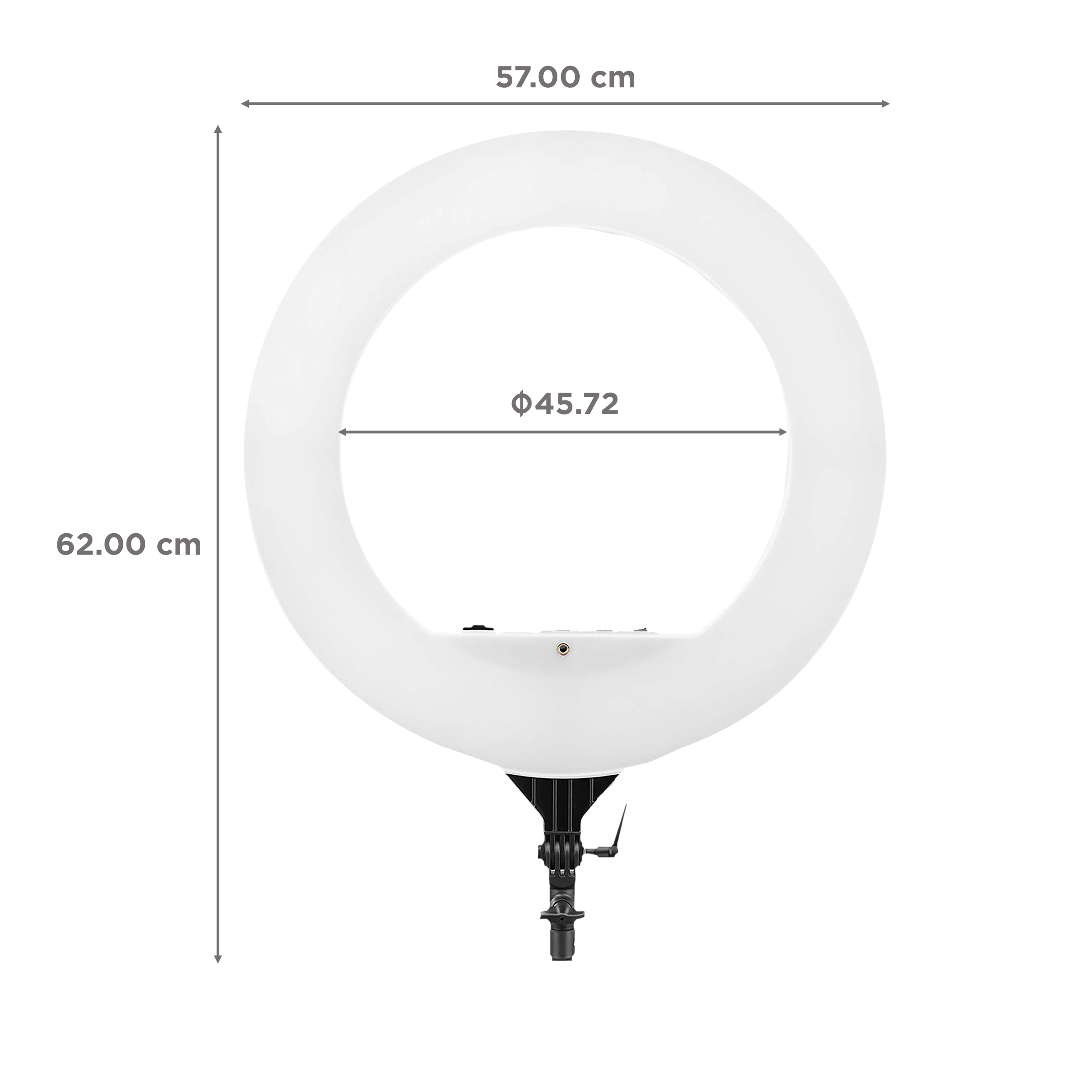 Digitek DRL-18 Ring Light with Mobile Holder, Carry Bag for Photography & Videography (Dimmable Lighting)_2